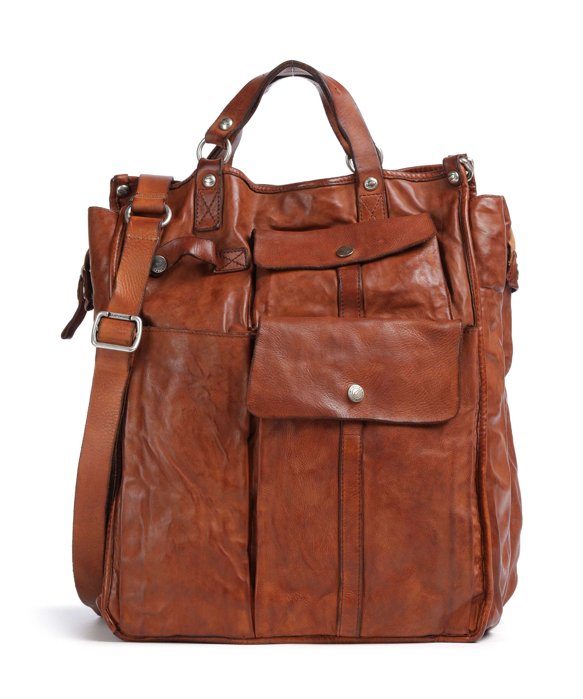 Campomaggi Handtas cognac