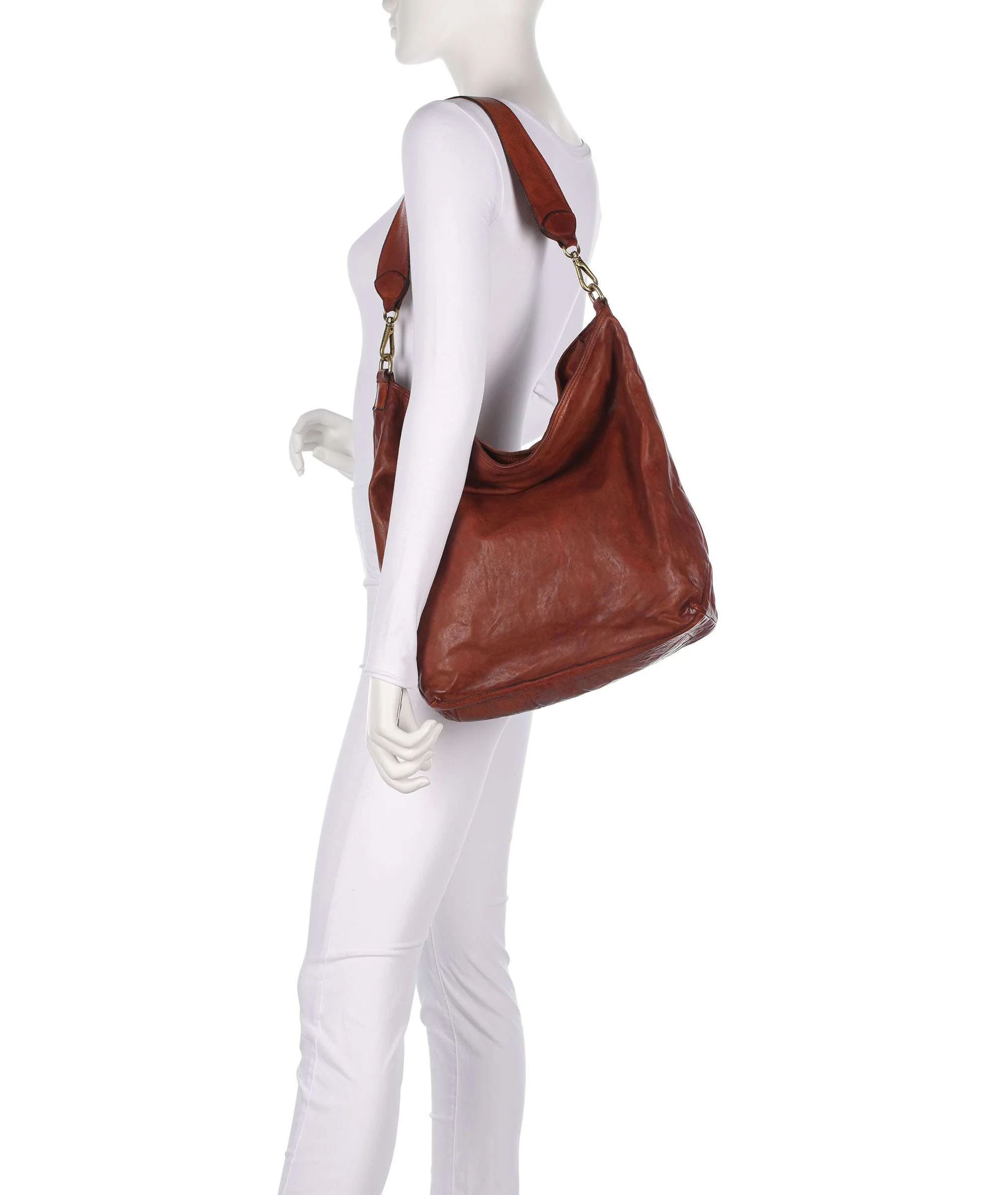Campomaggi Hobo tas cognac - Image 3