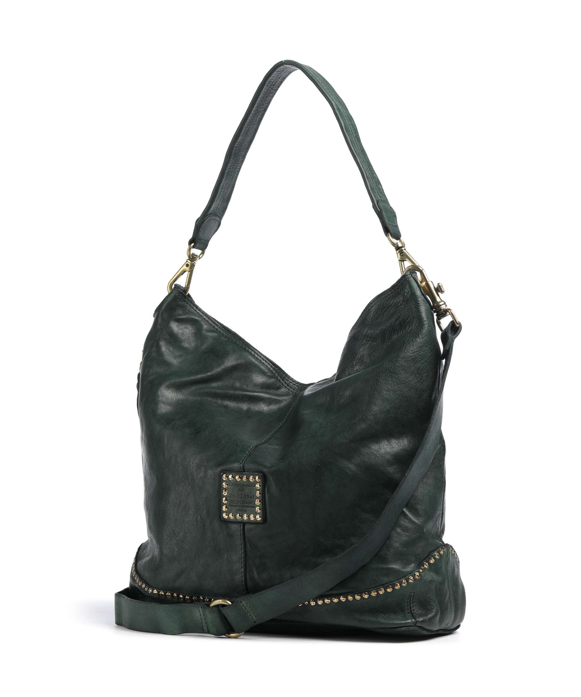 Campomaggi Hobo tas green bottle - Image 2