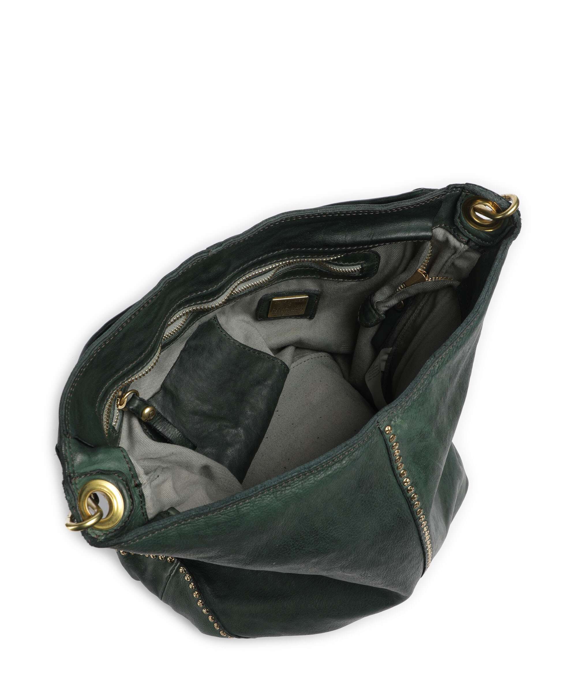 Campomaggi Hobo tas green bottle - Image 5