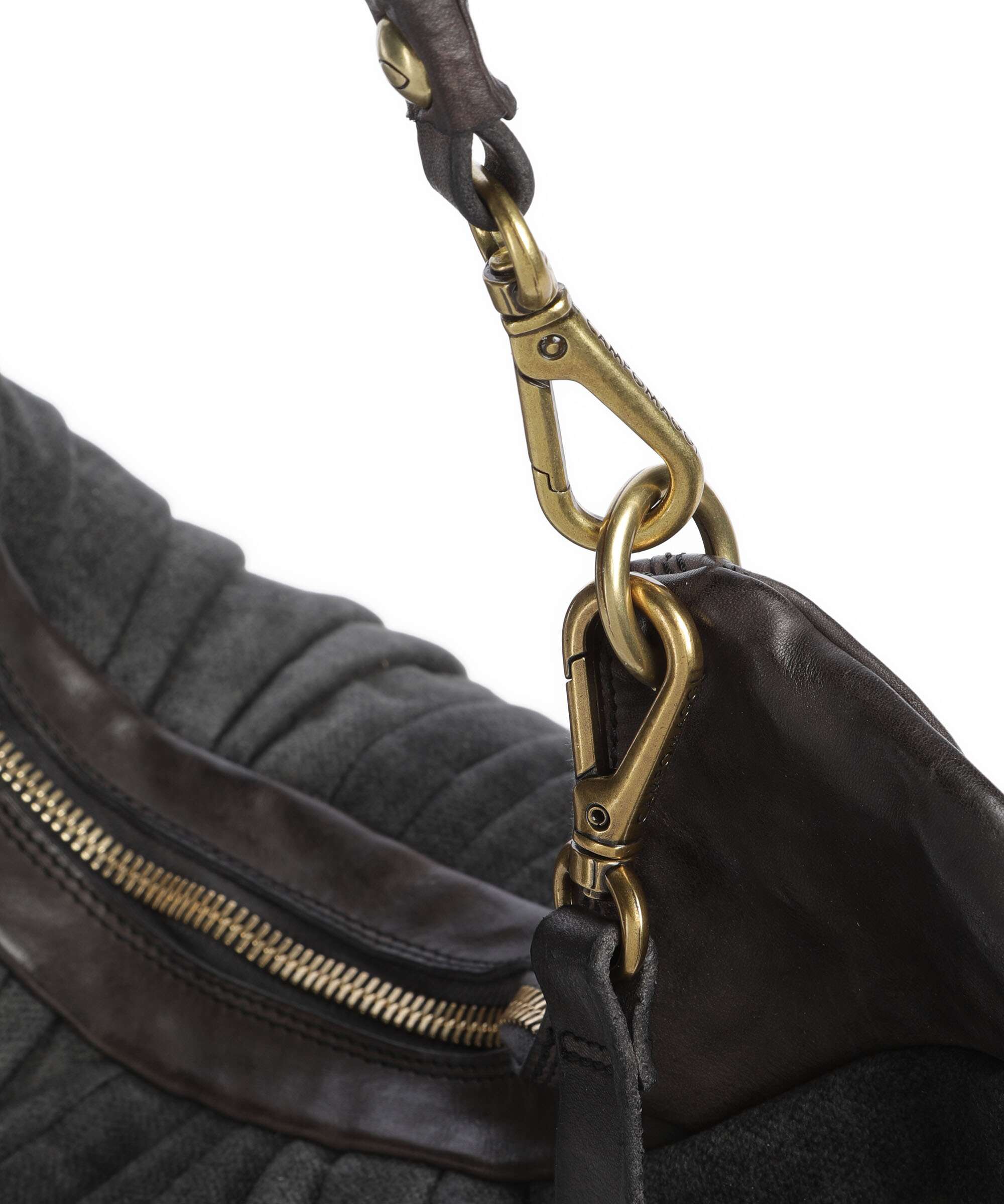 Campomaggi Hobo tas grey/dark grey - Image 4
