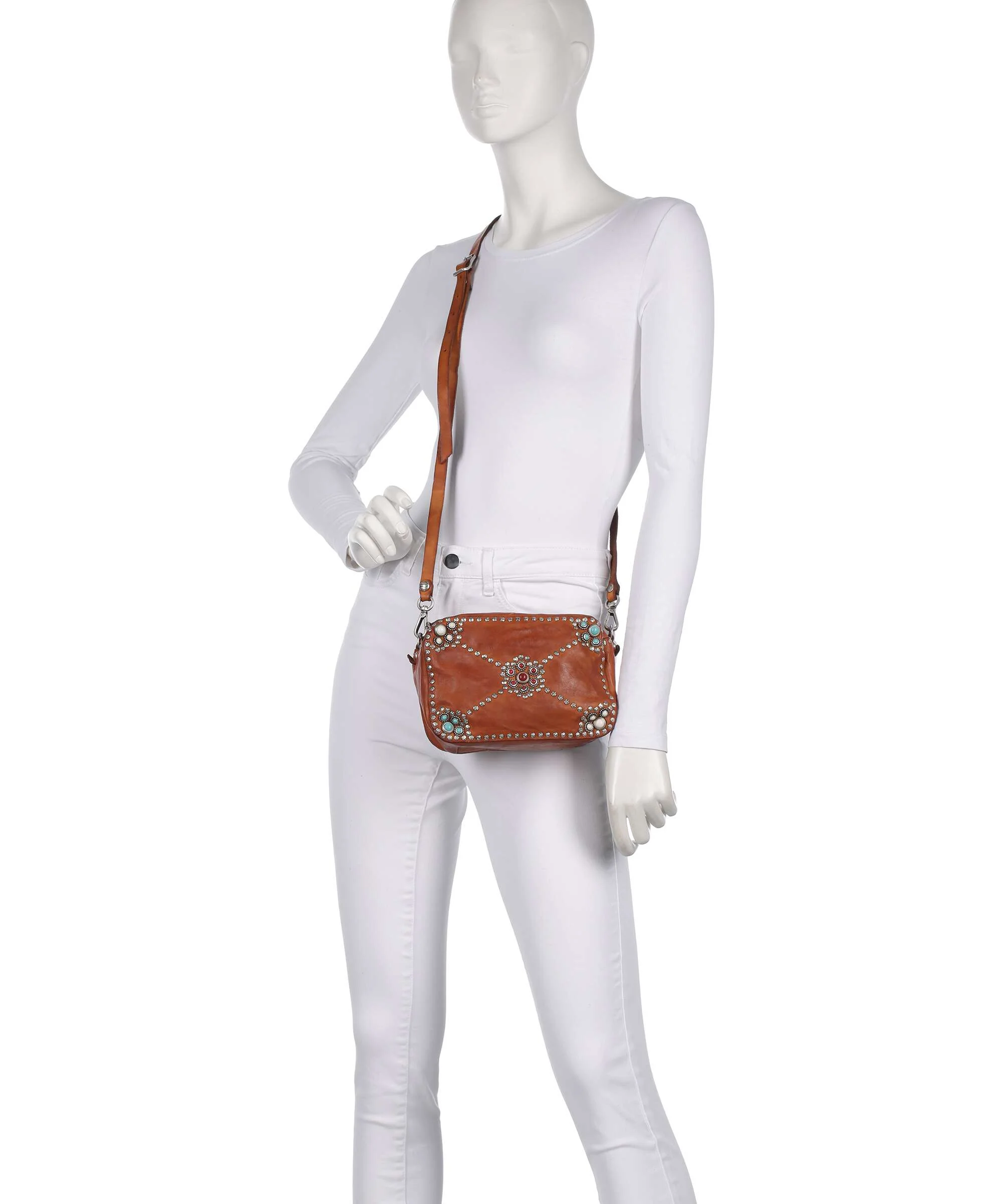 Campomaggi Schoudertas cognac - Image 3