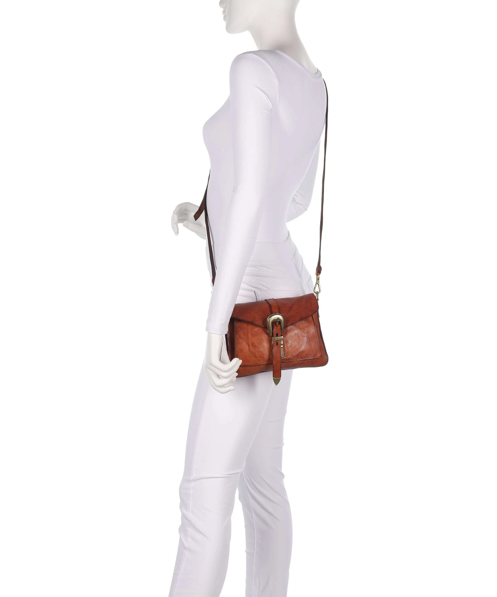 Campomaggi Schoudertas cognac - Image 4