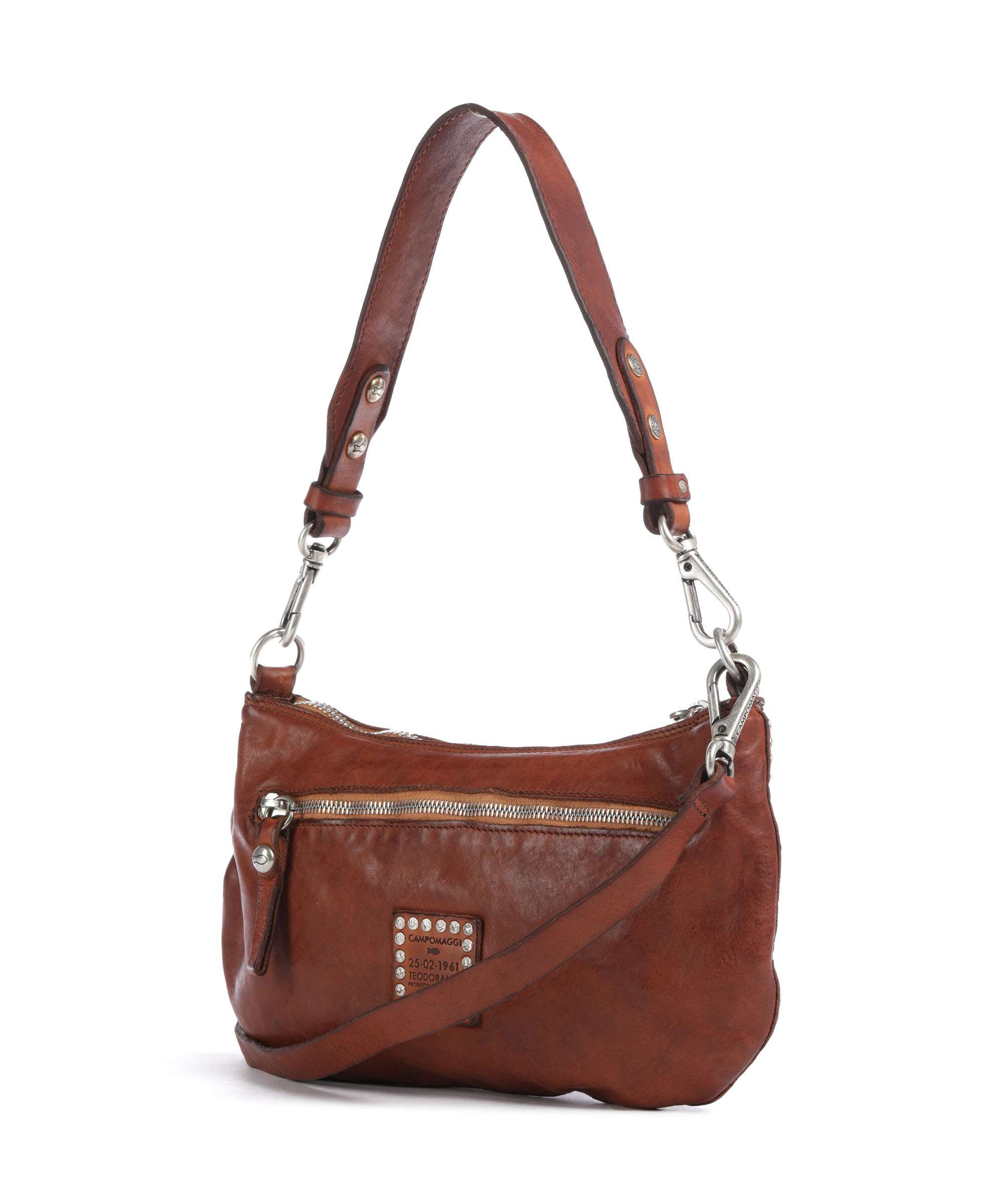 Campomaggi Schoudertas cognac - Image 2