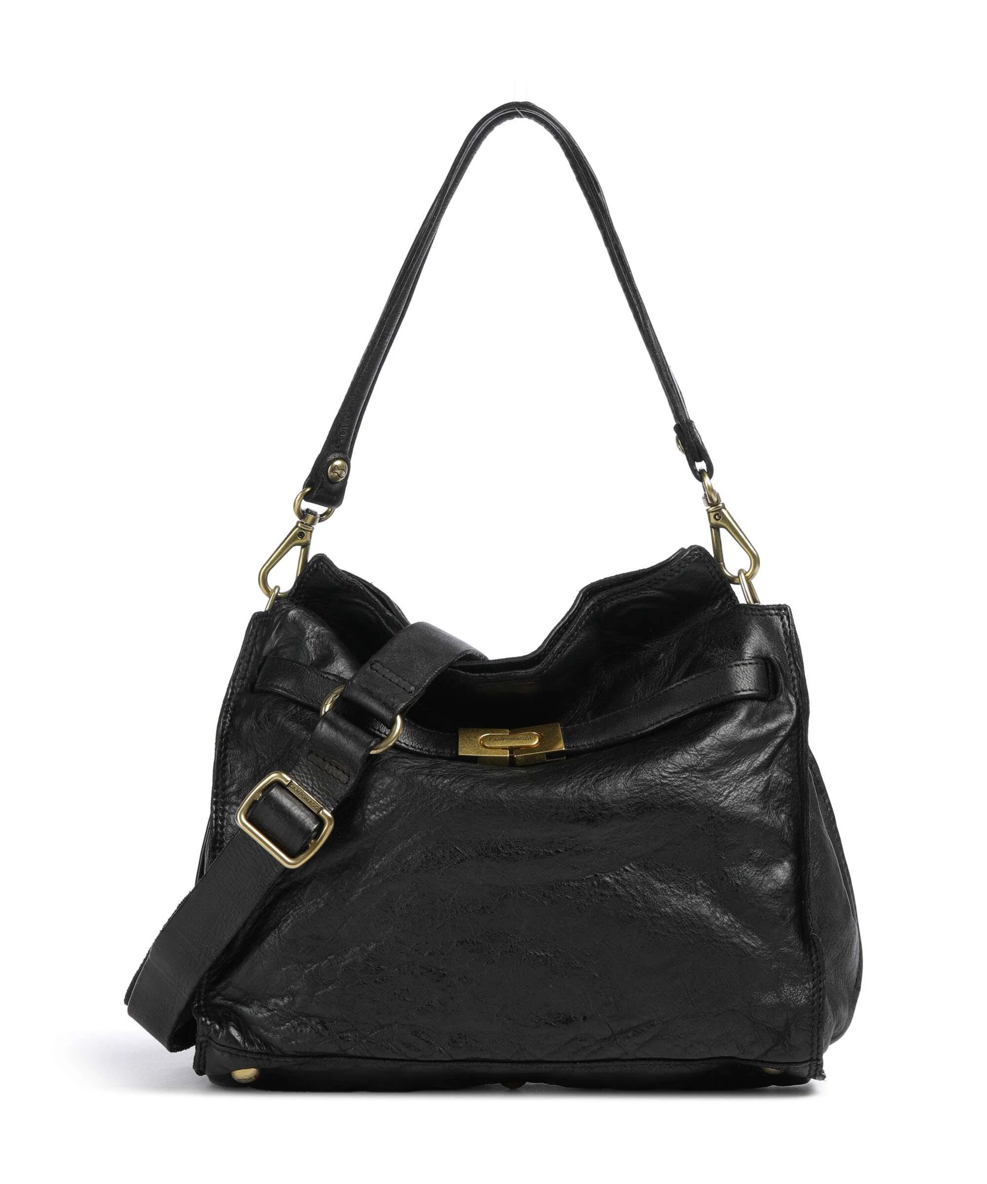 Campomaggi Schoudertas black