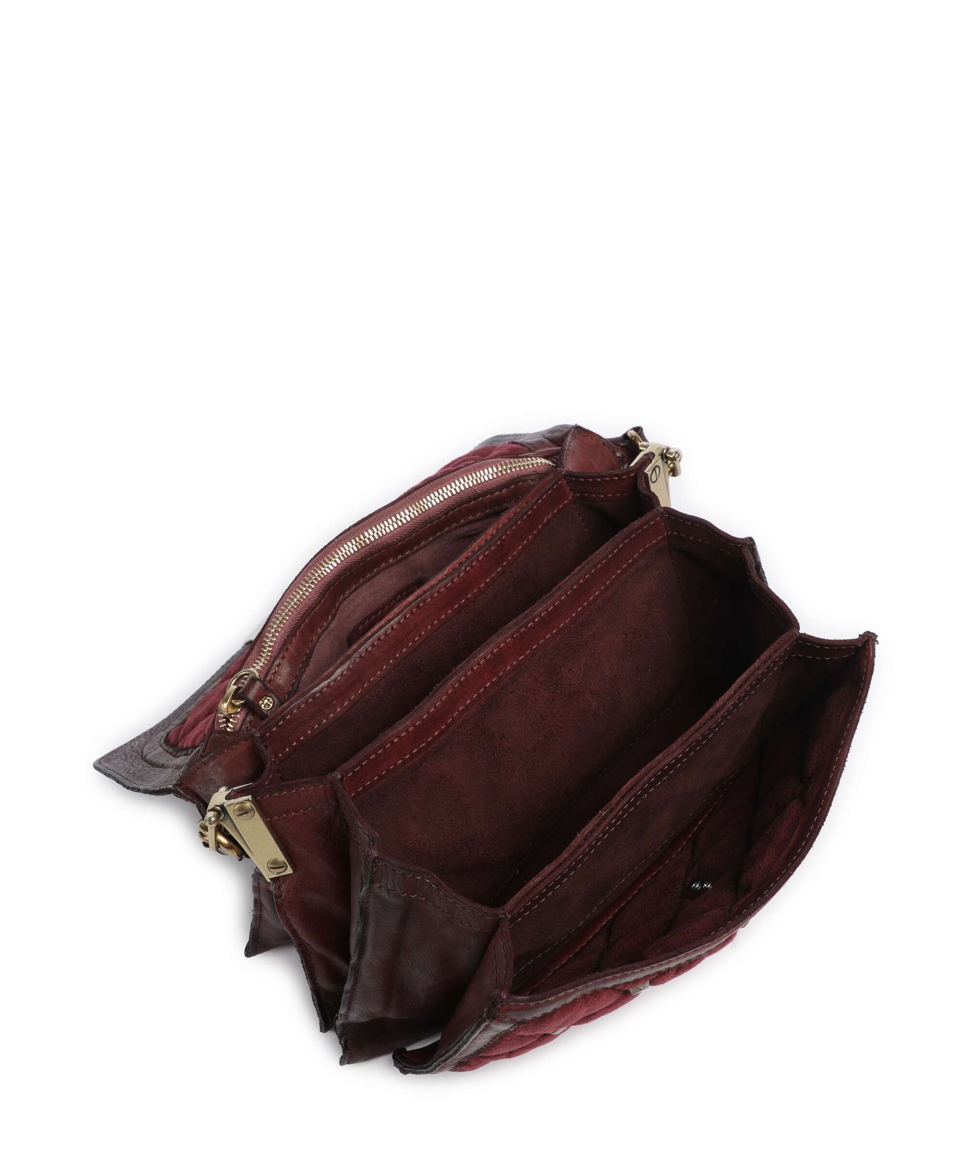 Campomaggi Schoudertas bordeaux - Image 6