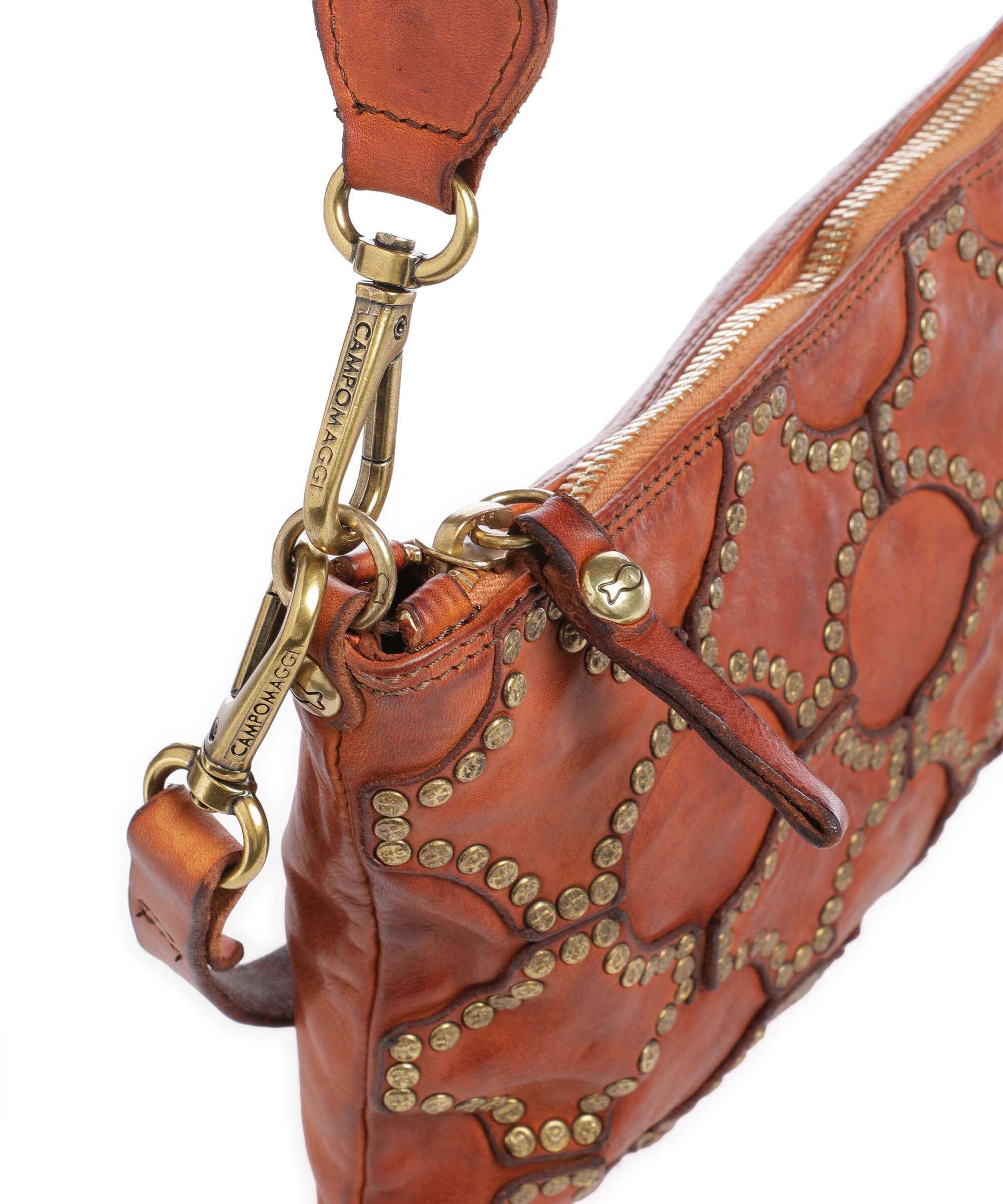 Campomaggi Schoudertas cognac - Image 5