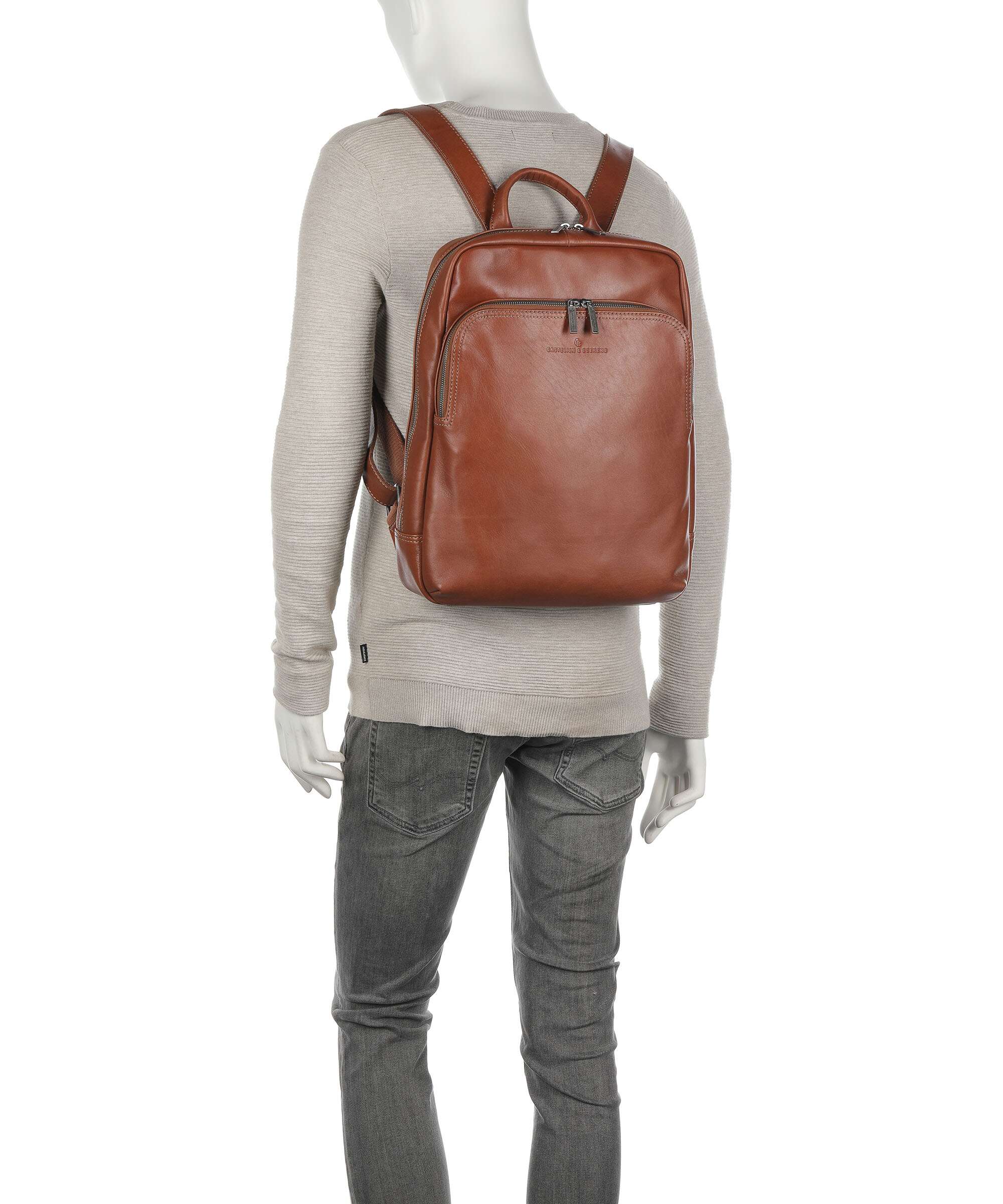 Castelijn & Beerens Firenze Rugzak light brown - Image 3
