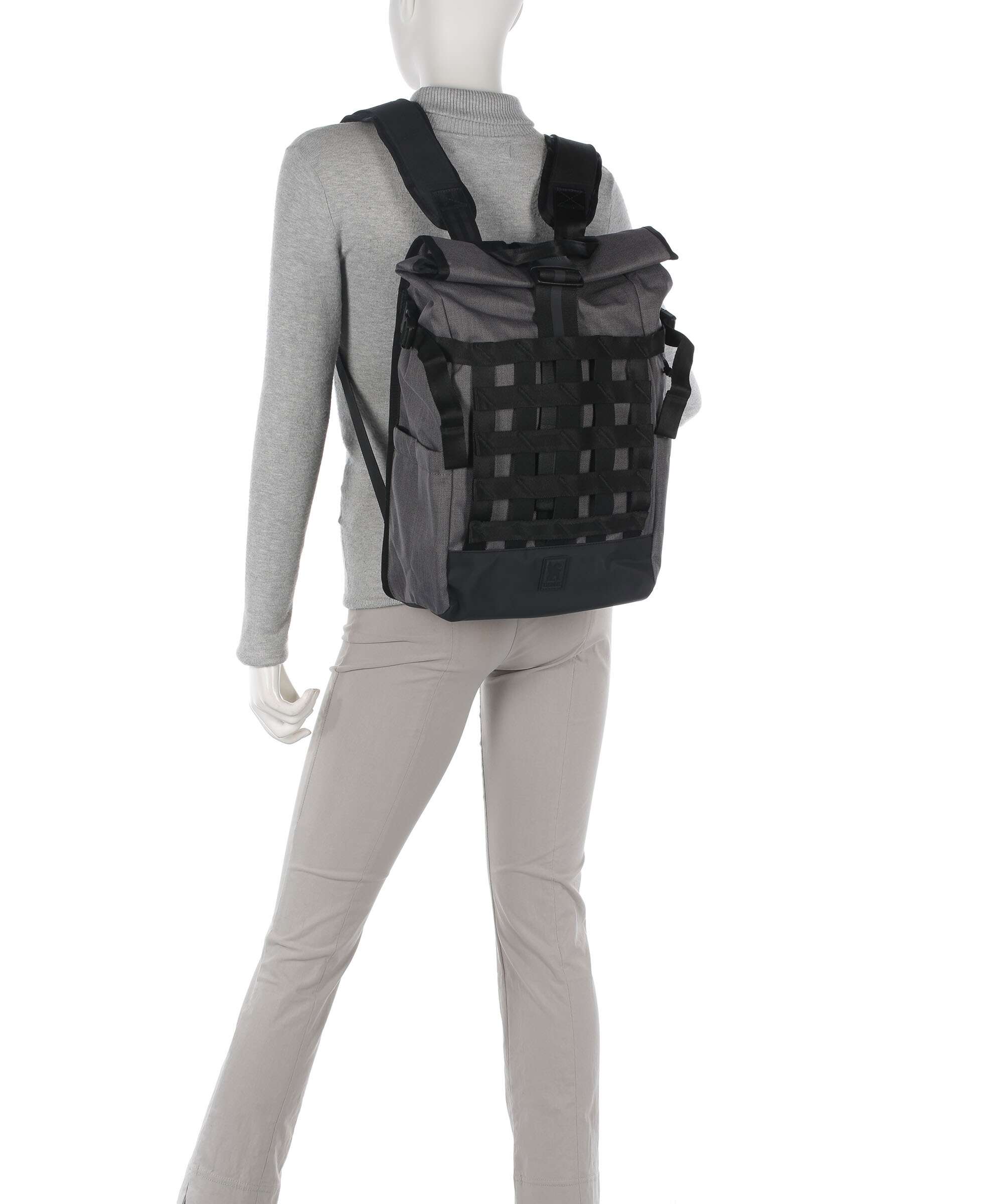 Chrome Barrage 18 Rolltop rugzak black - Image 3