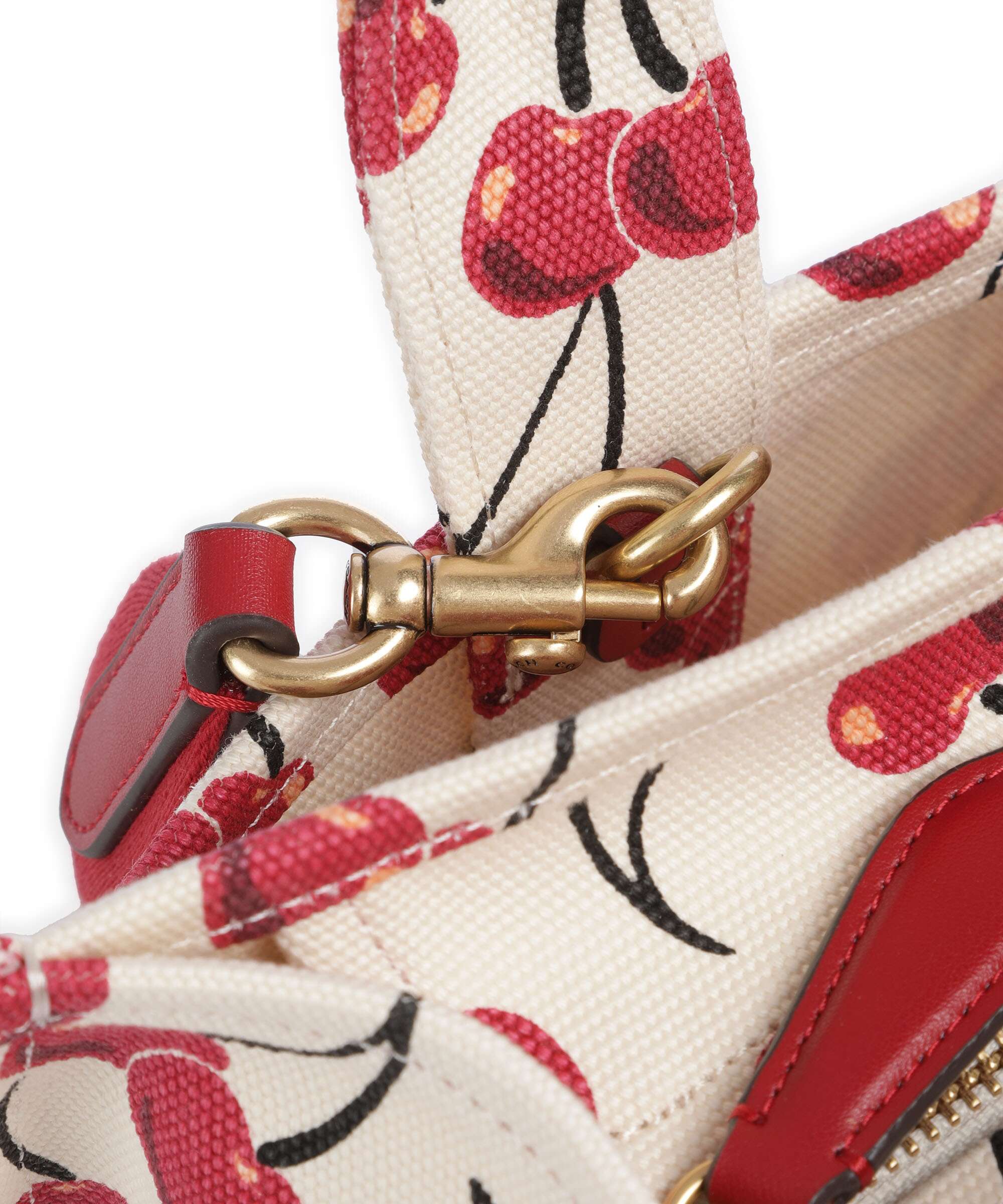 Coach Cargo Cherry Print Handtas chalk/multicolour - Image 4