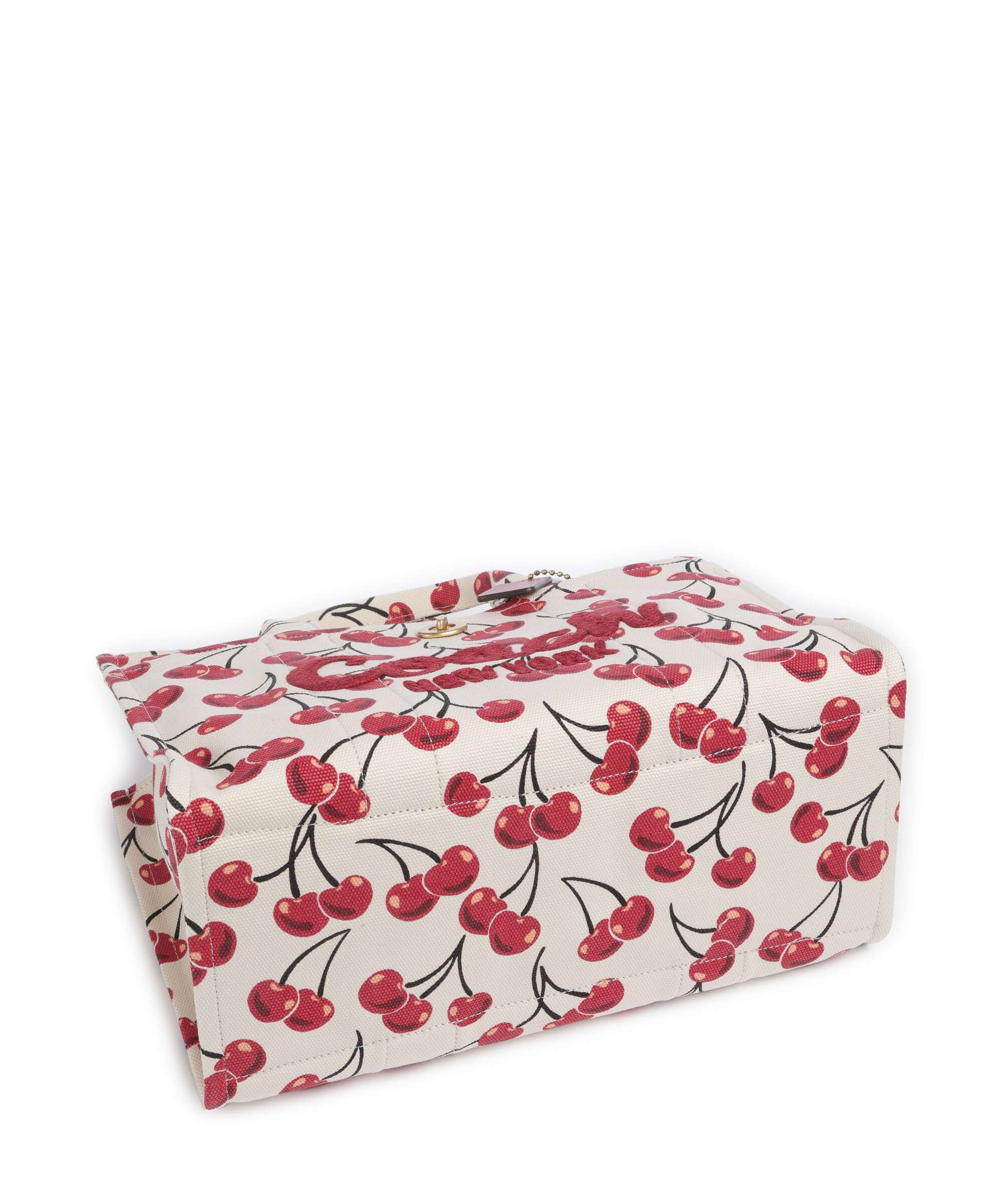 Coach Cargo Cherry Print Handtas chalk/multicolour - Image 5