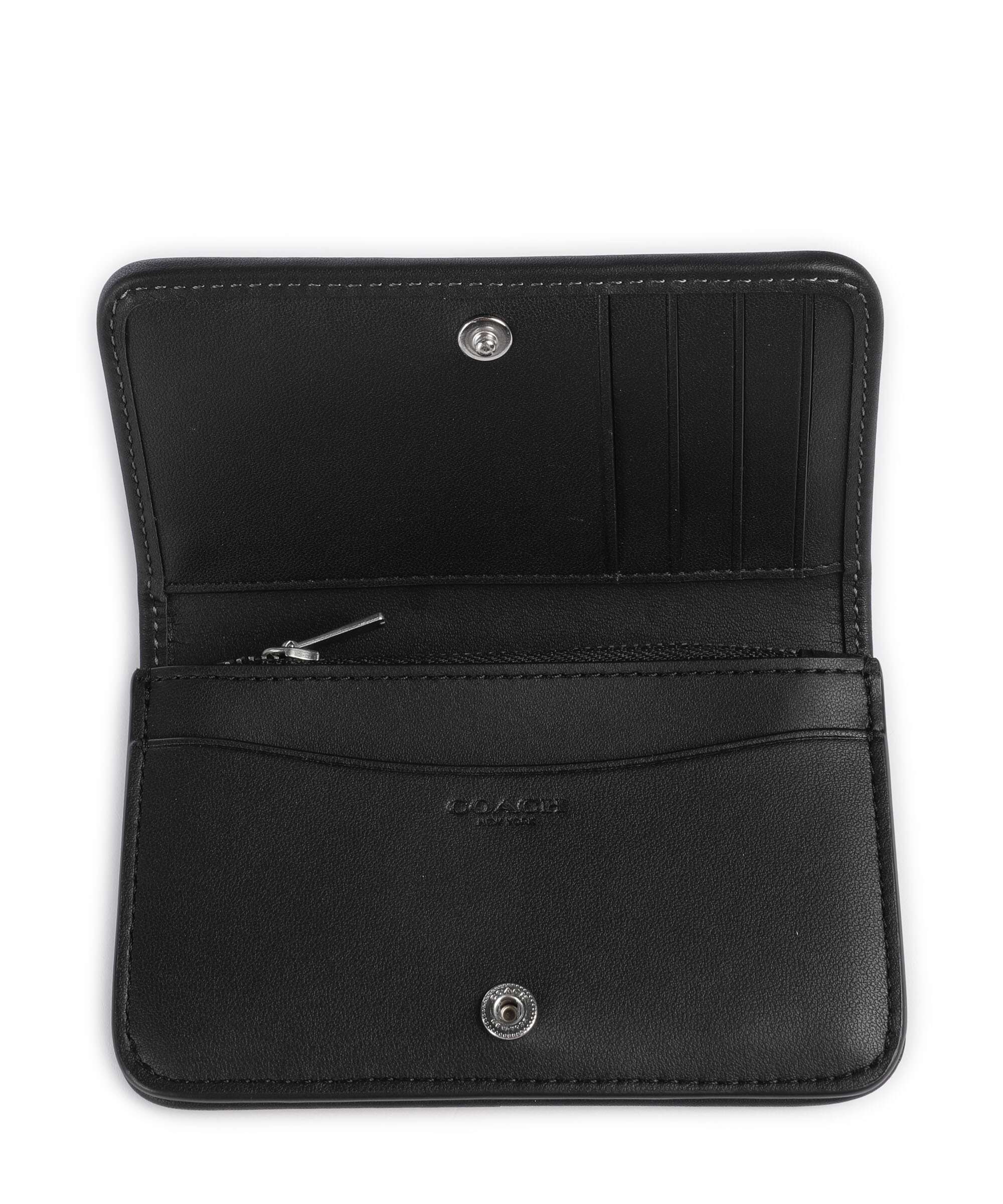 Coach Essential Crystal Signature Jacquard Portemonnee black - Image 2
