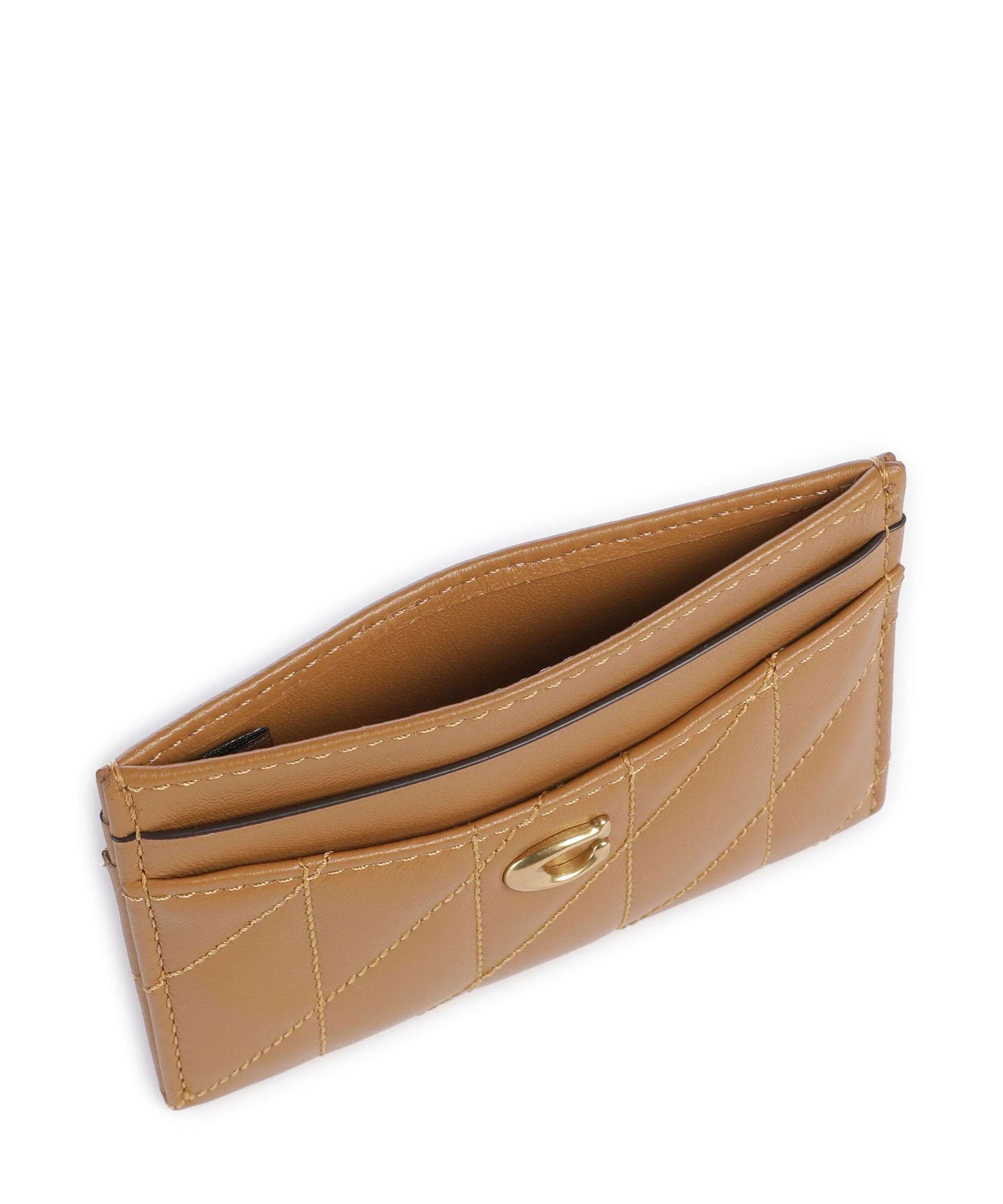 Coach Essential Pillow Creditcardhouder honey brown - Image 4