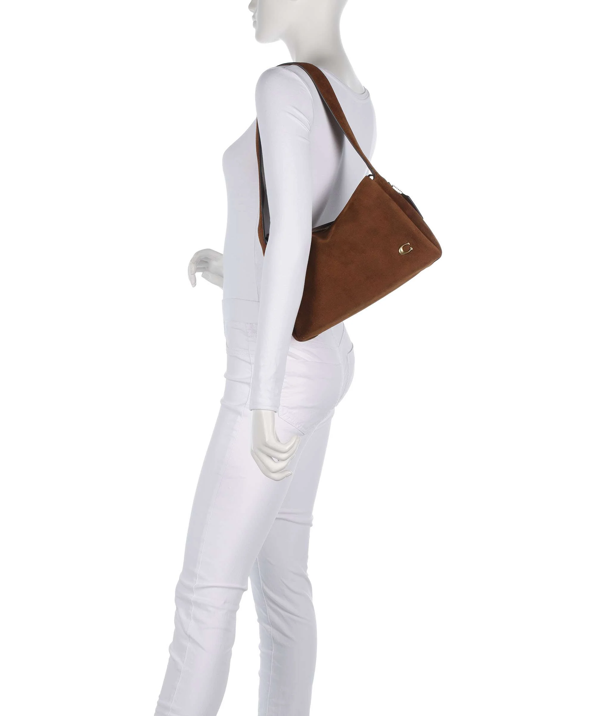 Coach Lola Schoudertas warm brown - Image 3