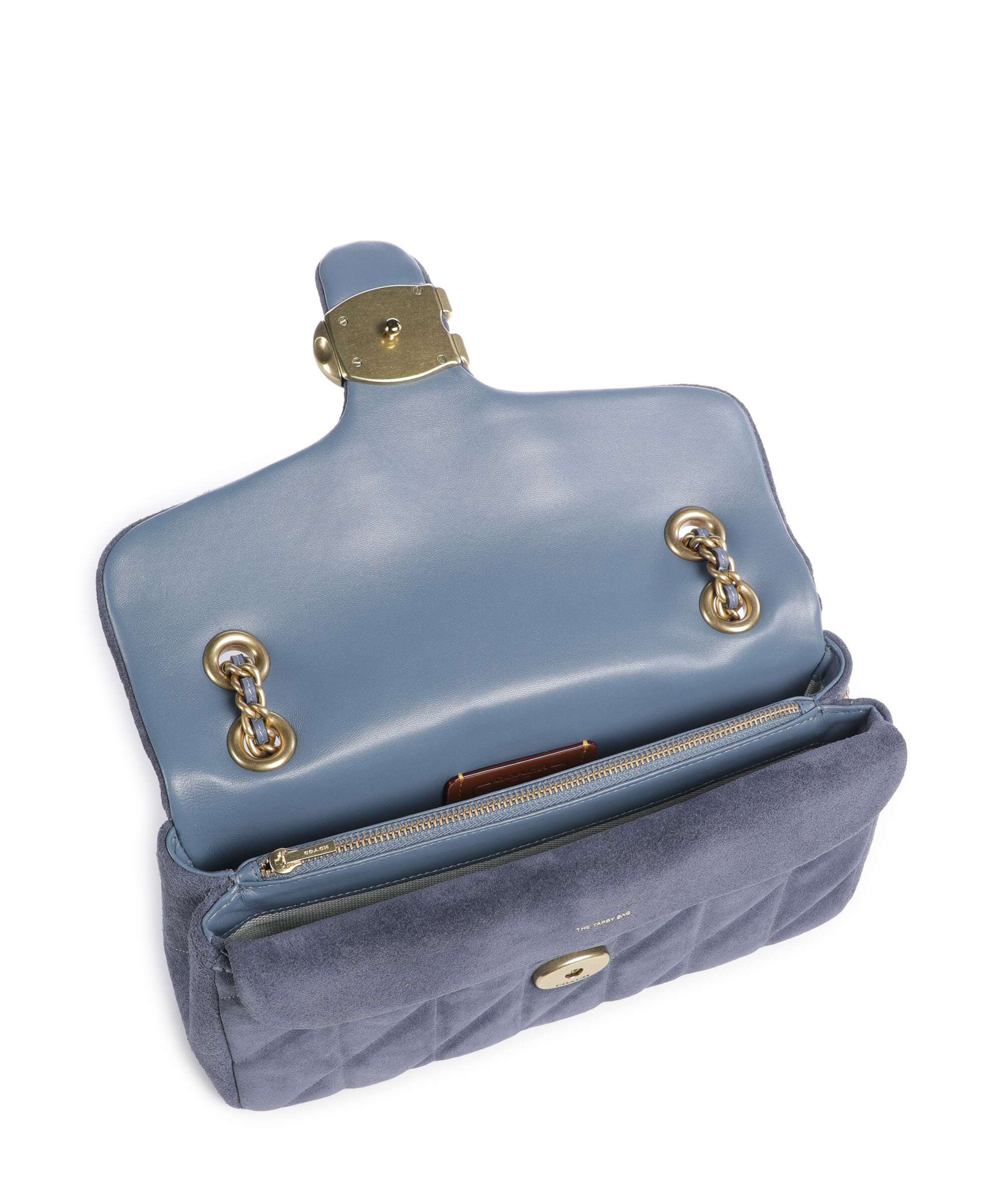 Coach Tabby Quilted 26 Schoudertas light denim - Image 7