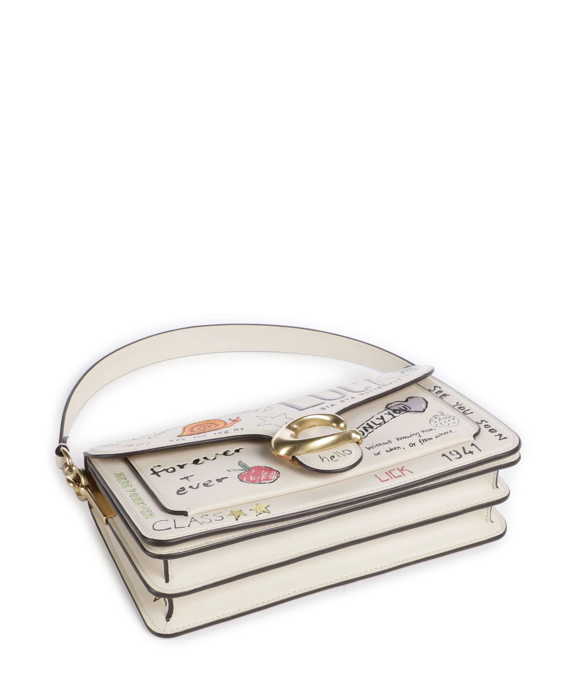 Coach Tabby Sketch Print 26 Schoudertas chalk/multicolour - Image 6