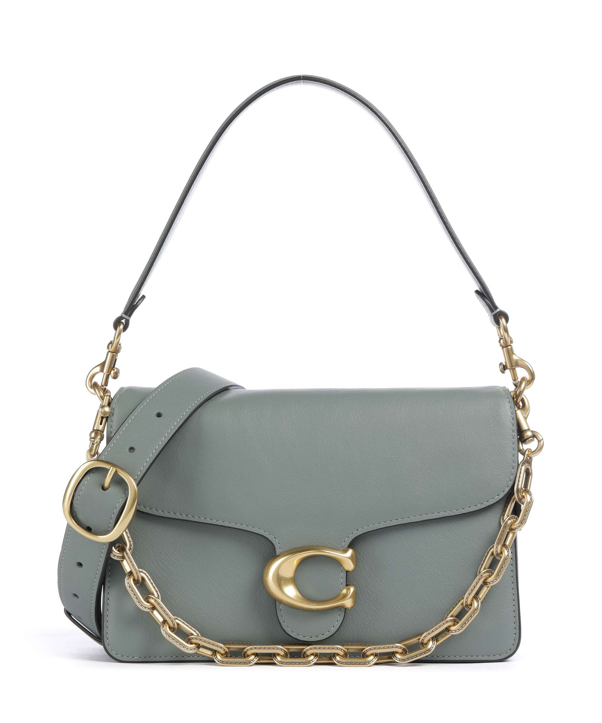 Coach Tabby Soft Chain Schoudertas sage