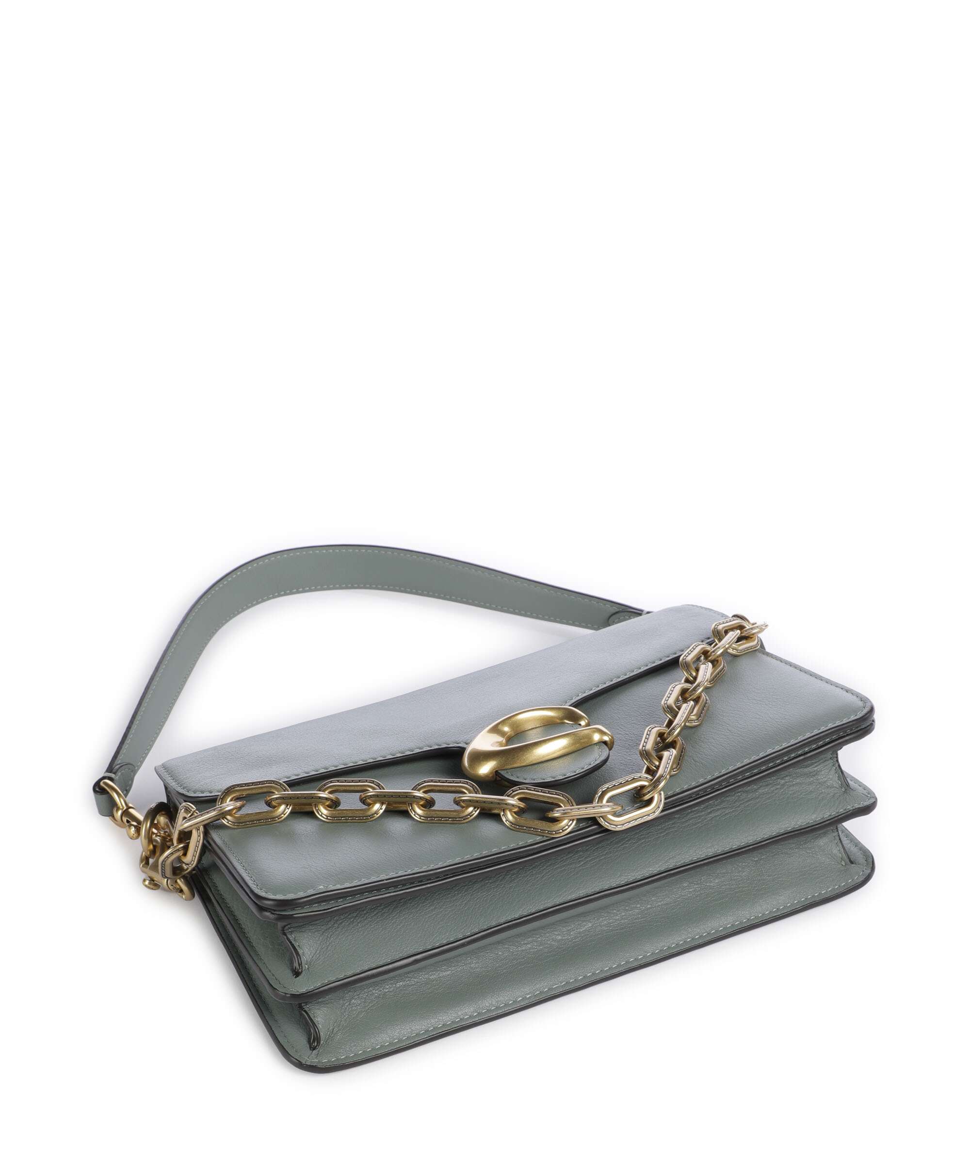 Coach Tabby Soft Chain Schoudertas sage - Image 6