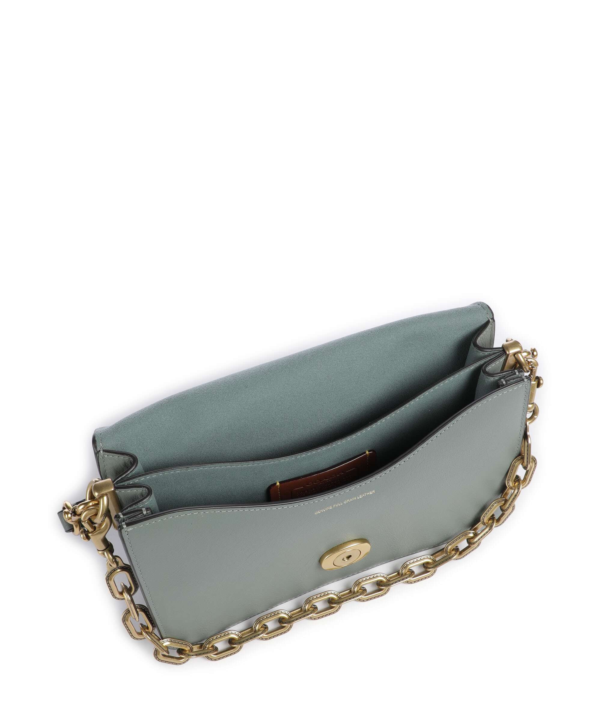 Coach Tabby Soft Chain Schoudertas sage - Image 7