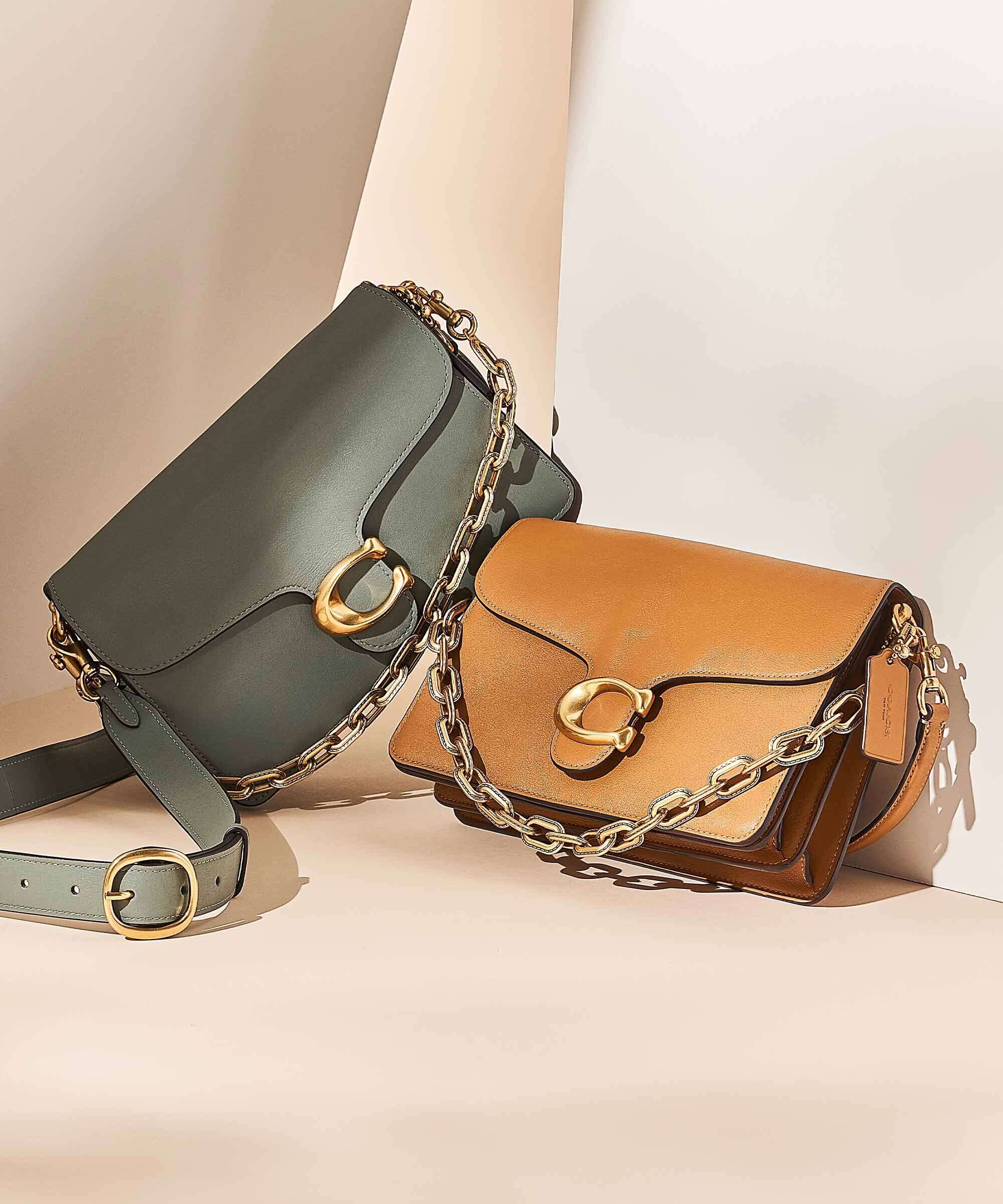 Coach Tabby Soft Chain Schoudertas sage - Image 8