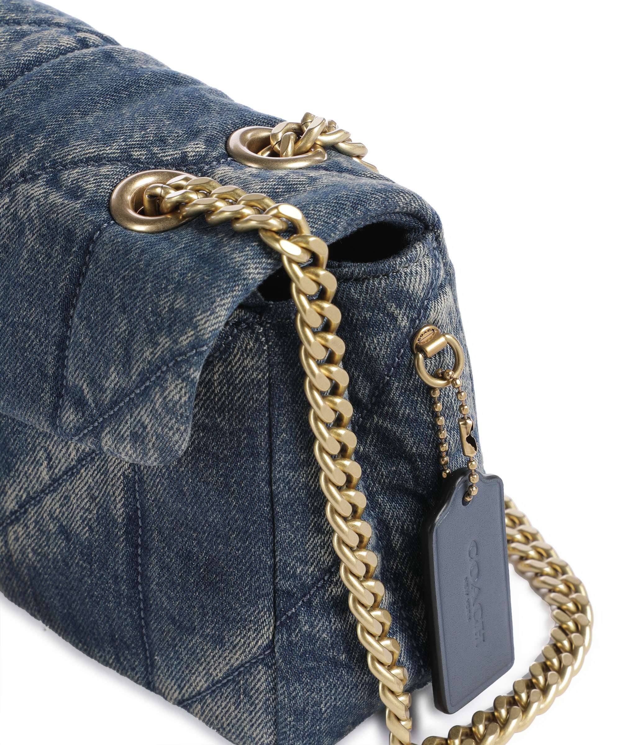 Coach Tabby Soft Quilted Loved Denim 26 Schoudertas dark indigo - Image 5