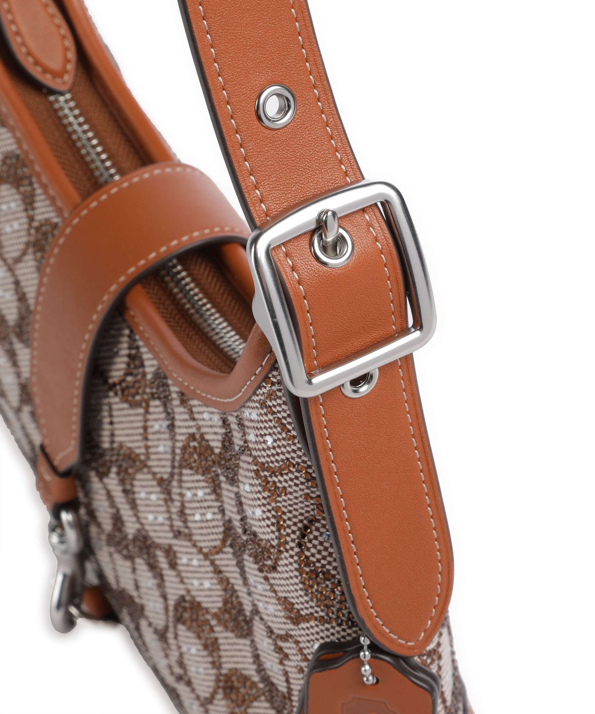 Coach The Coach Originals Hamptons Crystal Signature Schoudertas burnished amber - Image 4