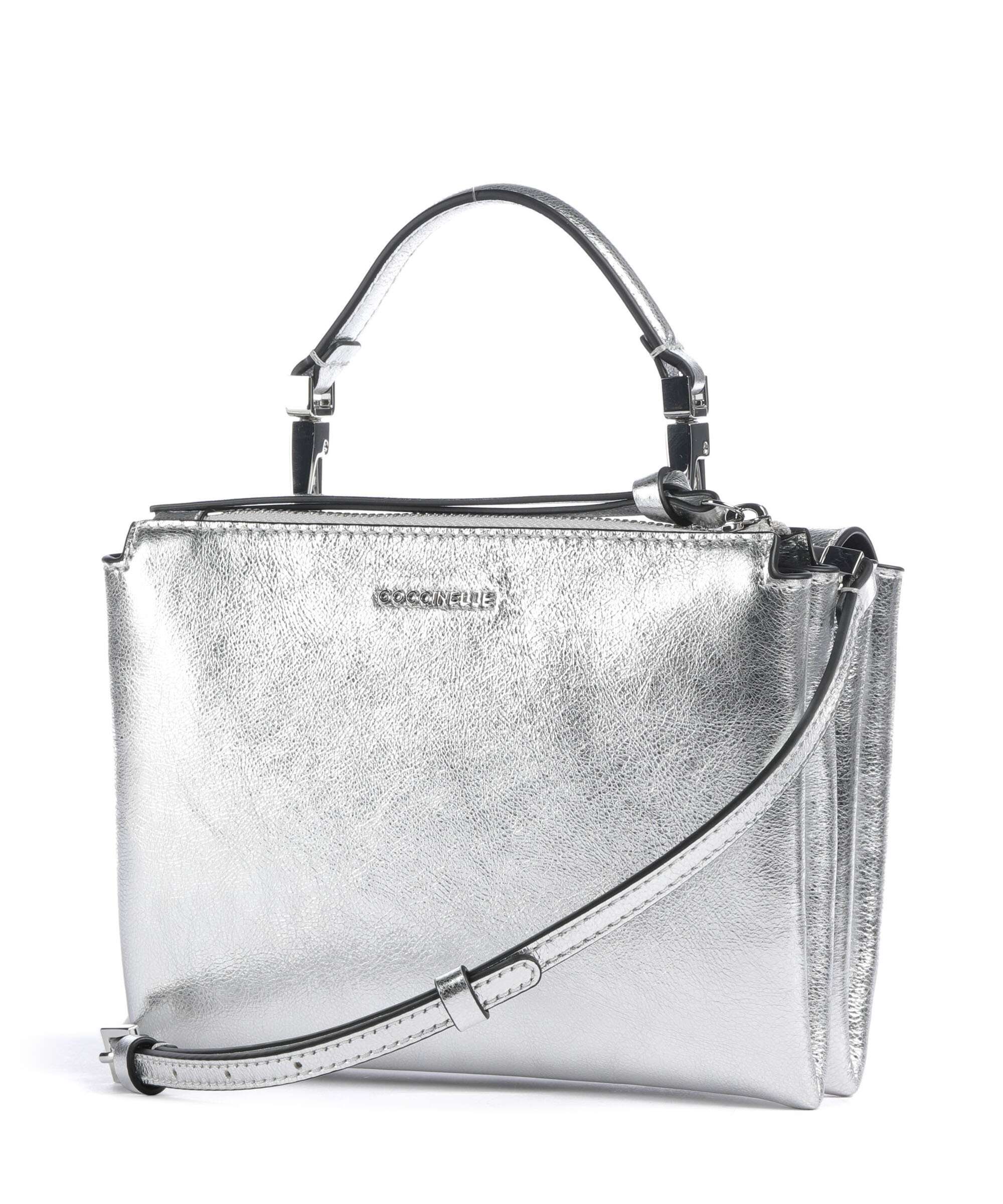 Coccinelle Arlettis Crossbody tas silver - Image 2