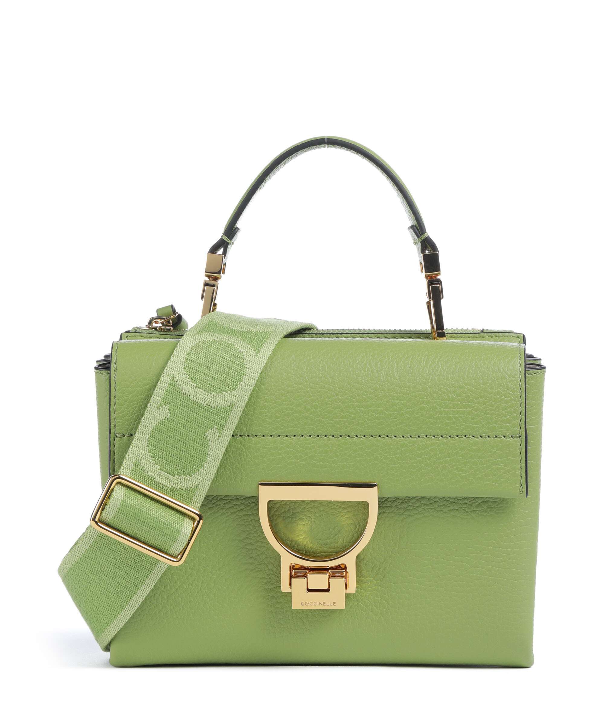 Coccinelle Arlettis Signature Crossbody tas guacamole
