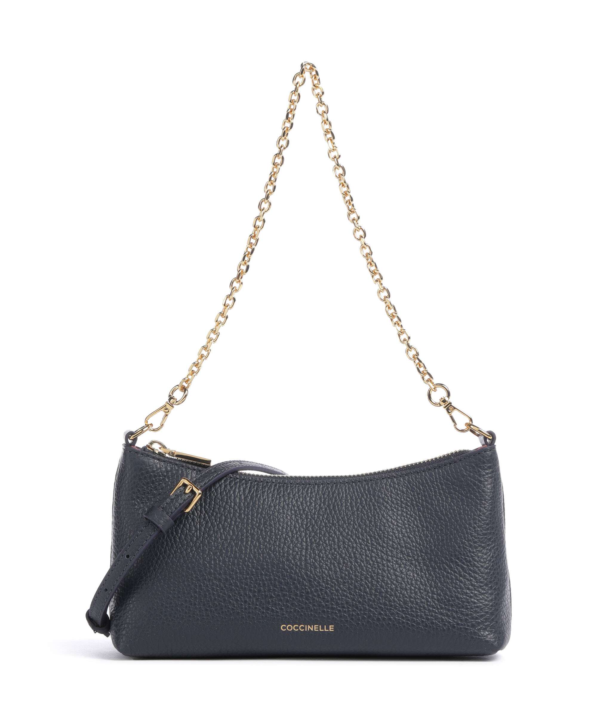 Coccinelle Aura Schoudertas midnight blue