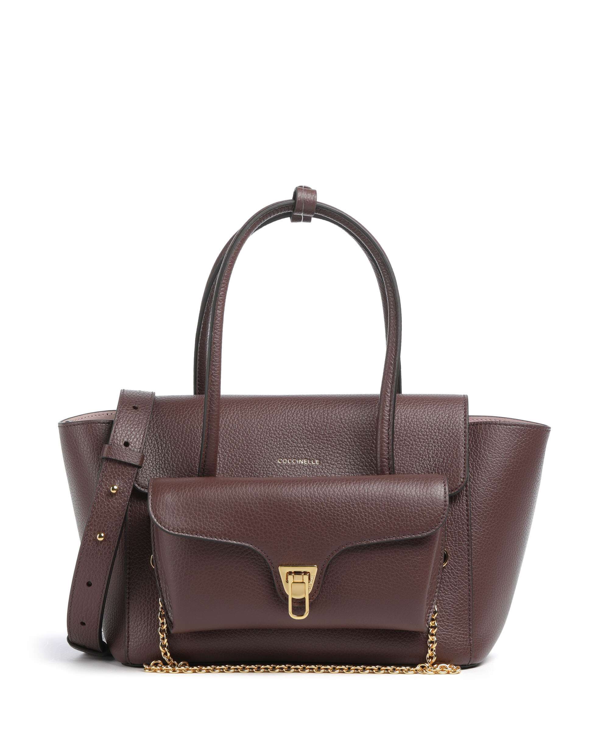 Coccinelle Beat Double Handtas berry