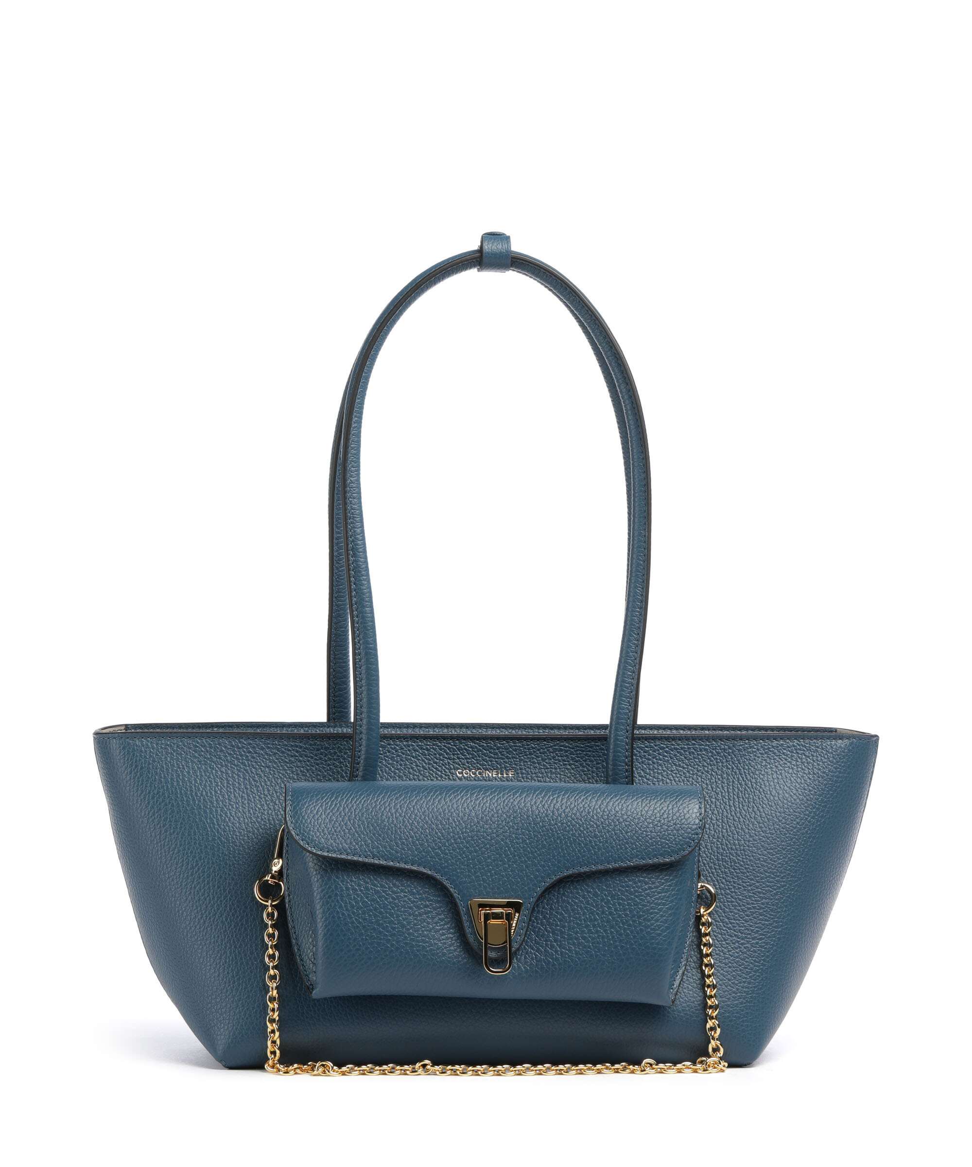Coccinelle Beat Double Schoudertas deep blue