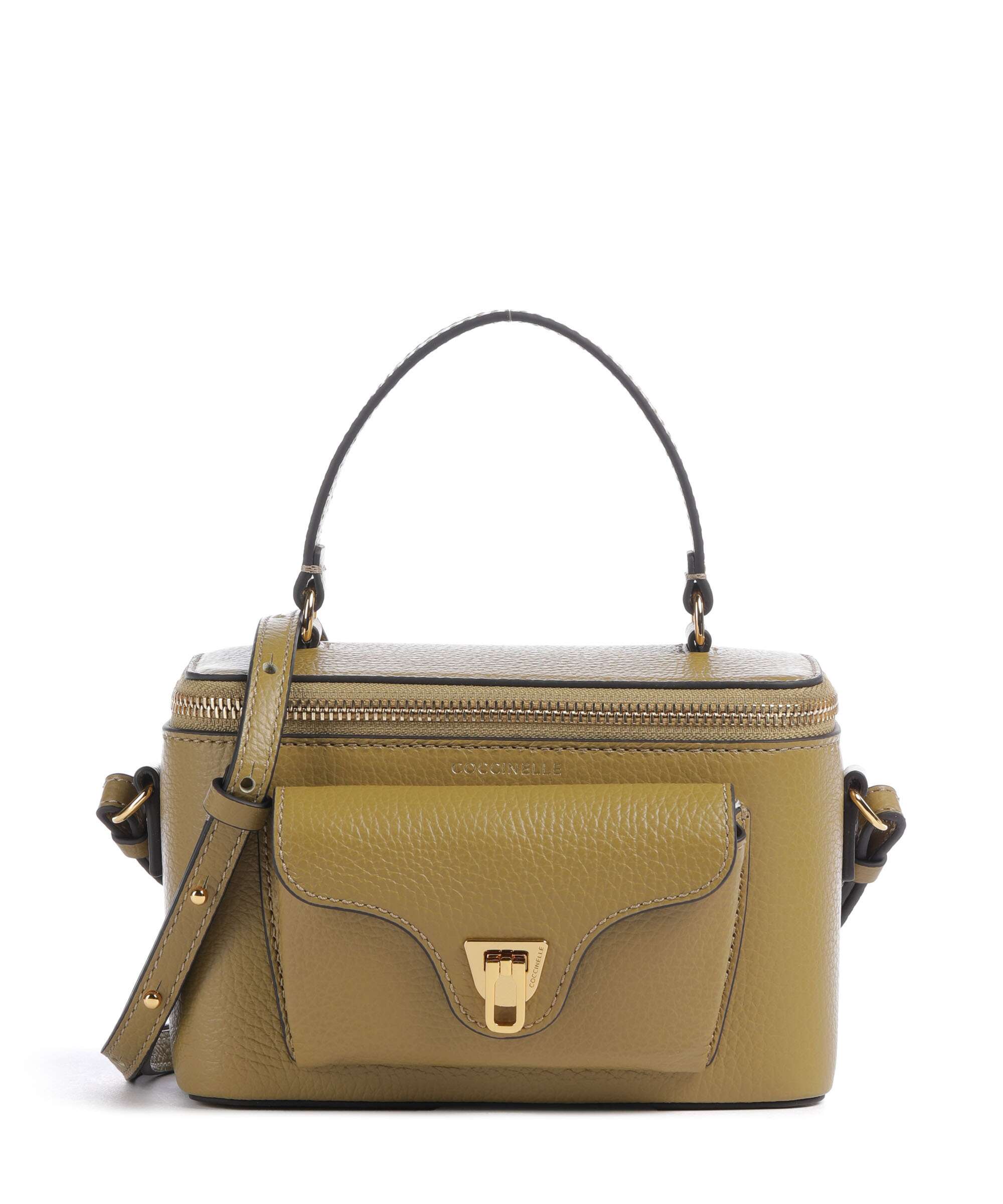 Coccinelle Beat Generation Crossbody tas seagrass
