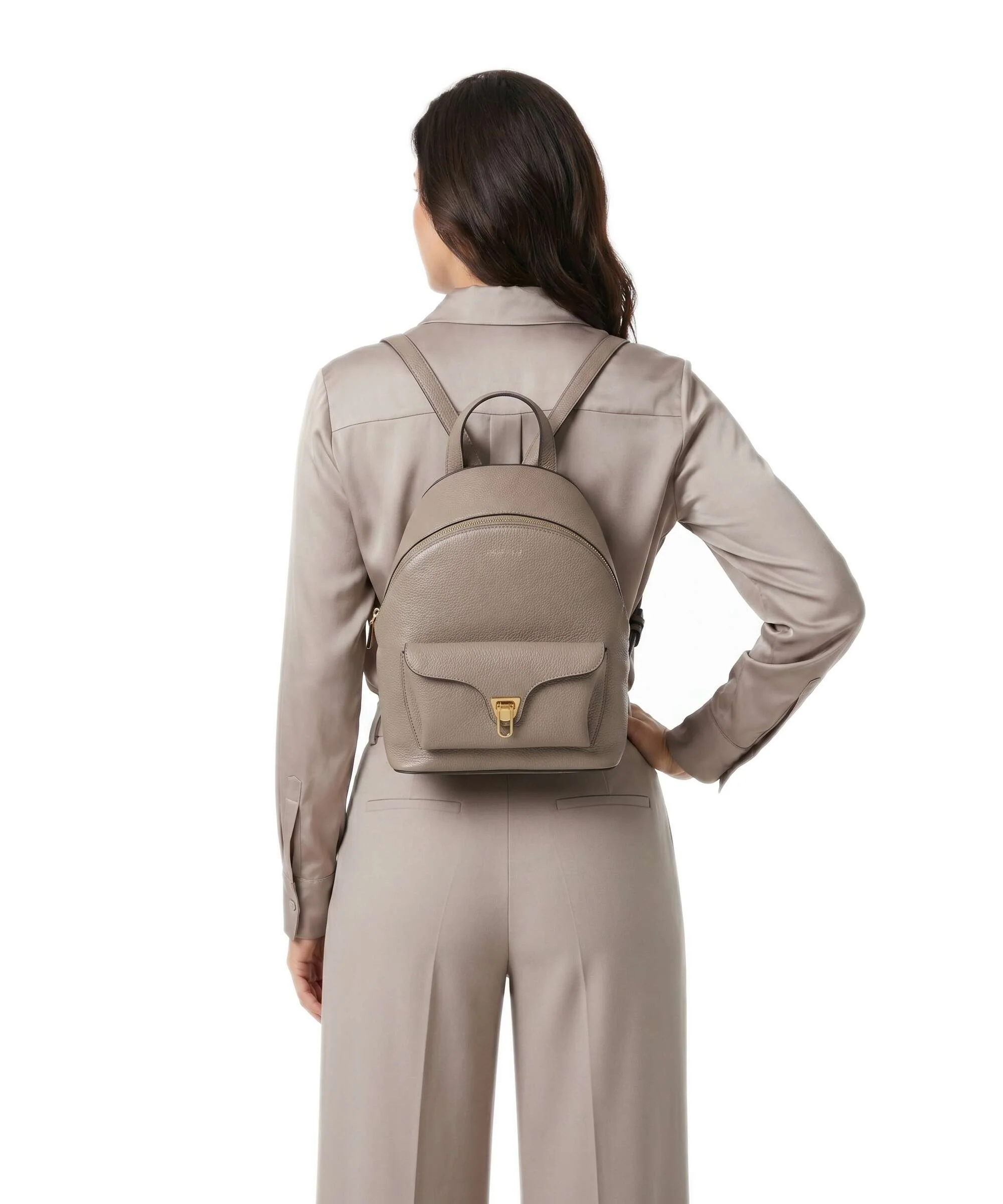 Coccinelle Beat Generation Rugzak warm taupe - Image 3