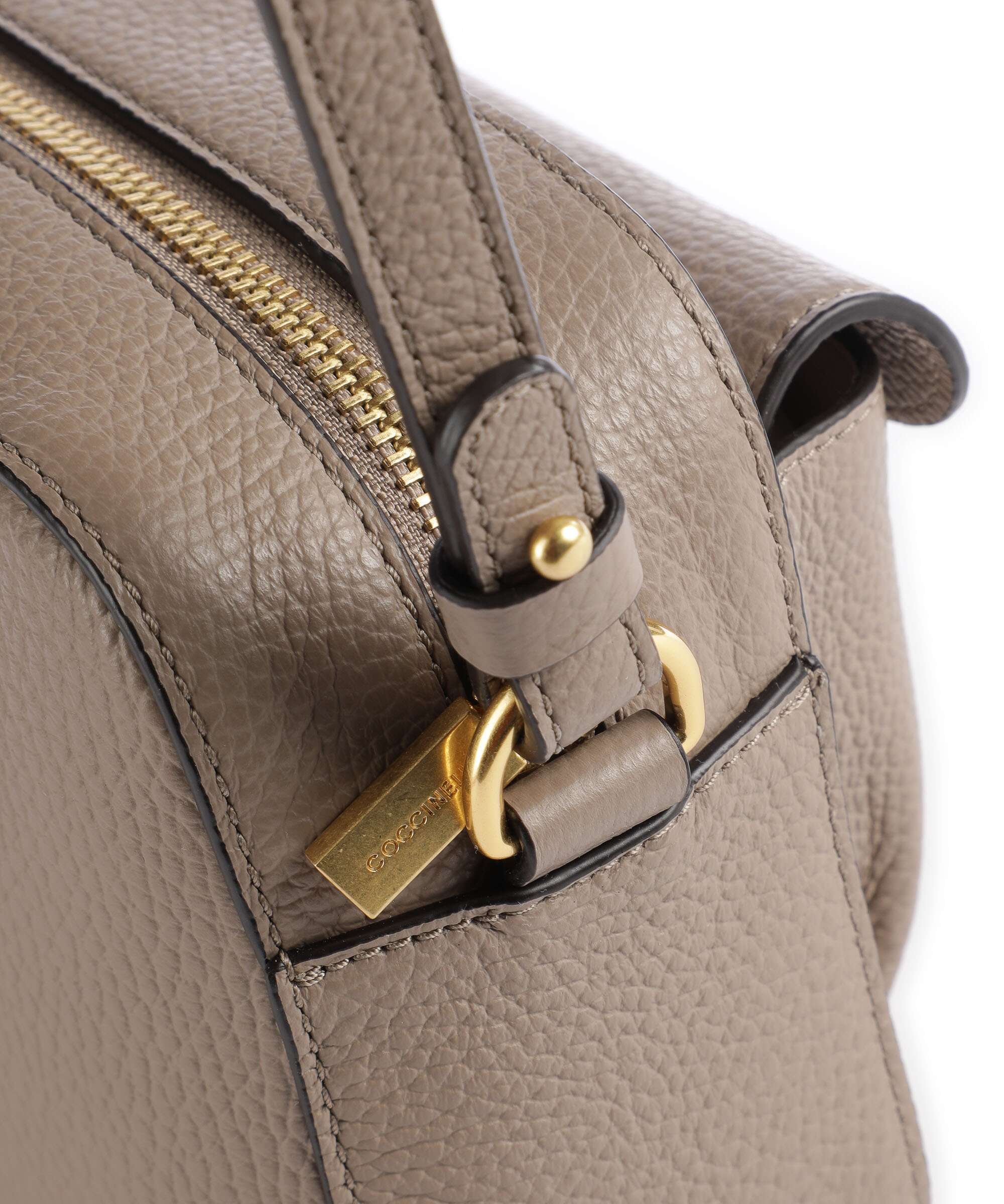 Coccinelle Beat Soft Crossbody tas warm taupe - Image 4