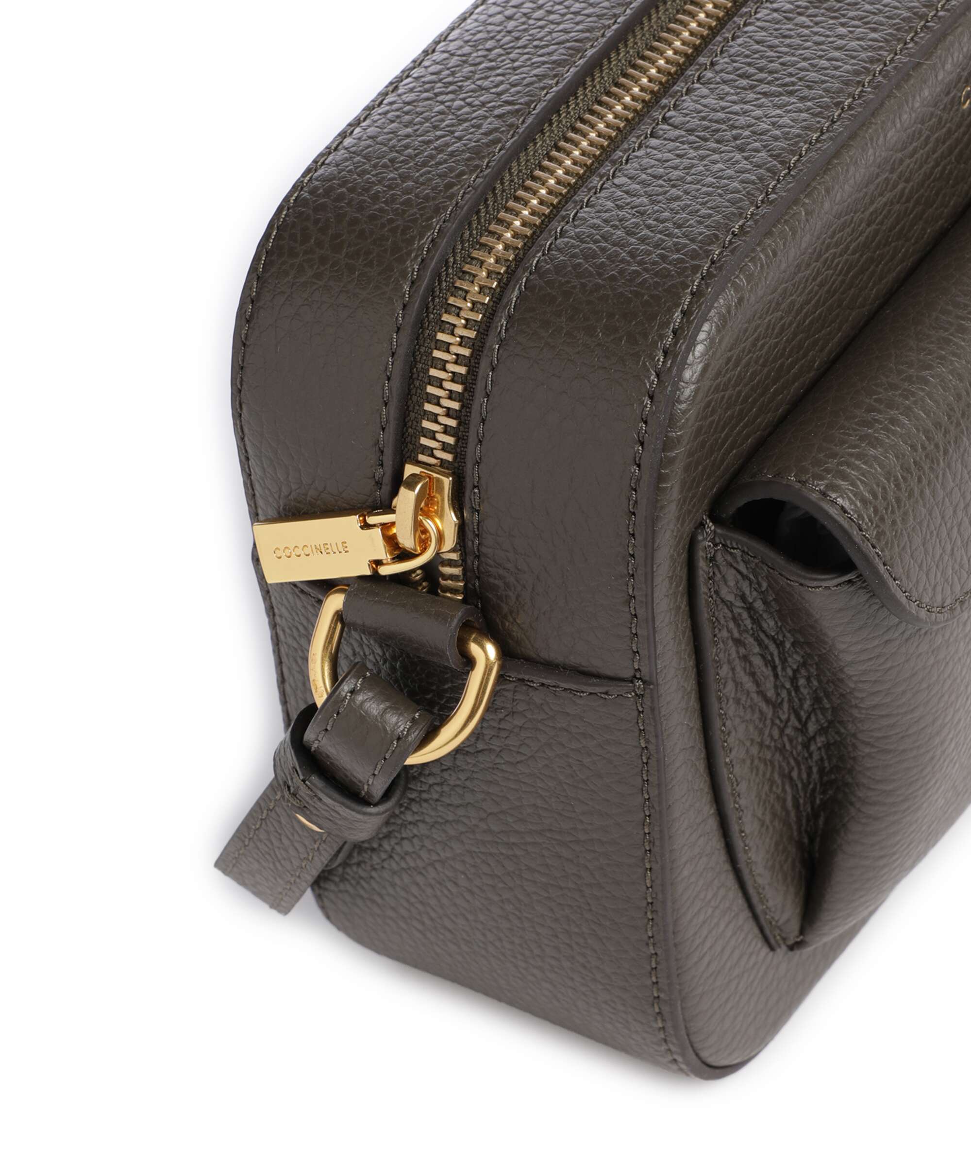Coccinelle Beat Soft Crossbody tas fango - Image 4
