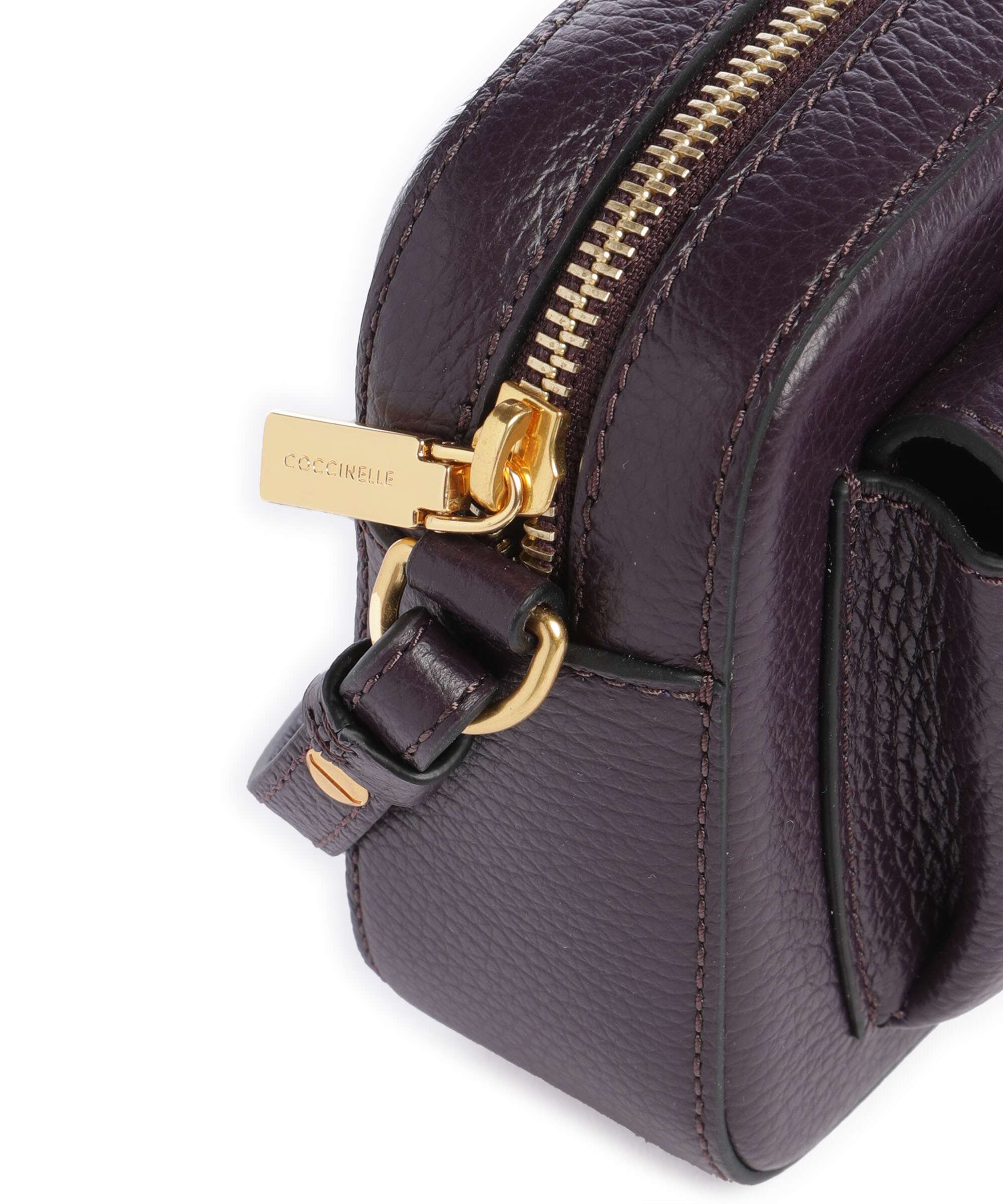 Coccinelle Beat Soft Crossbody tas prune - Image 4