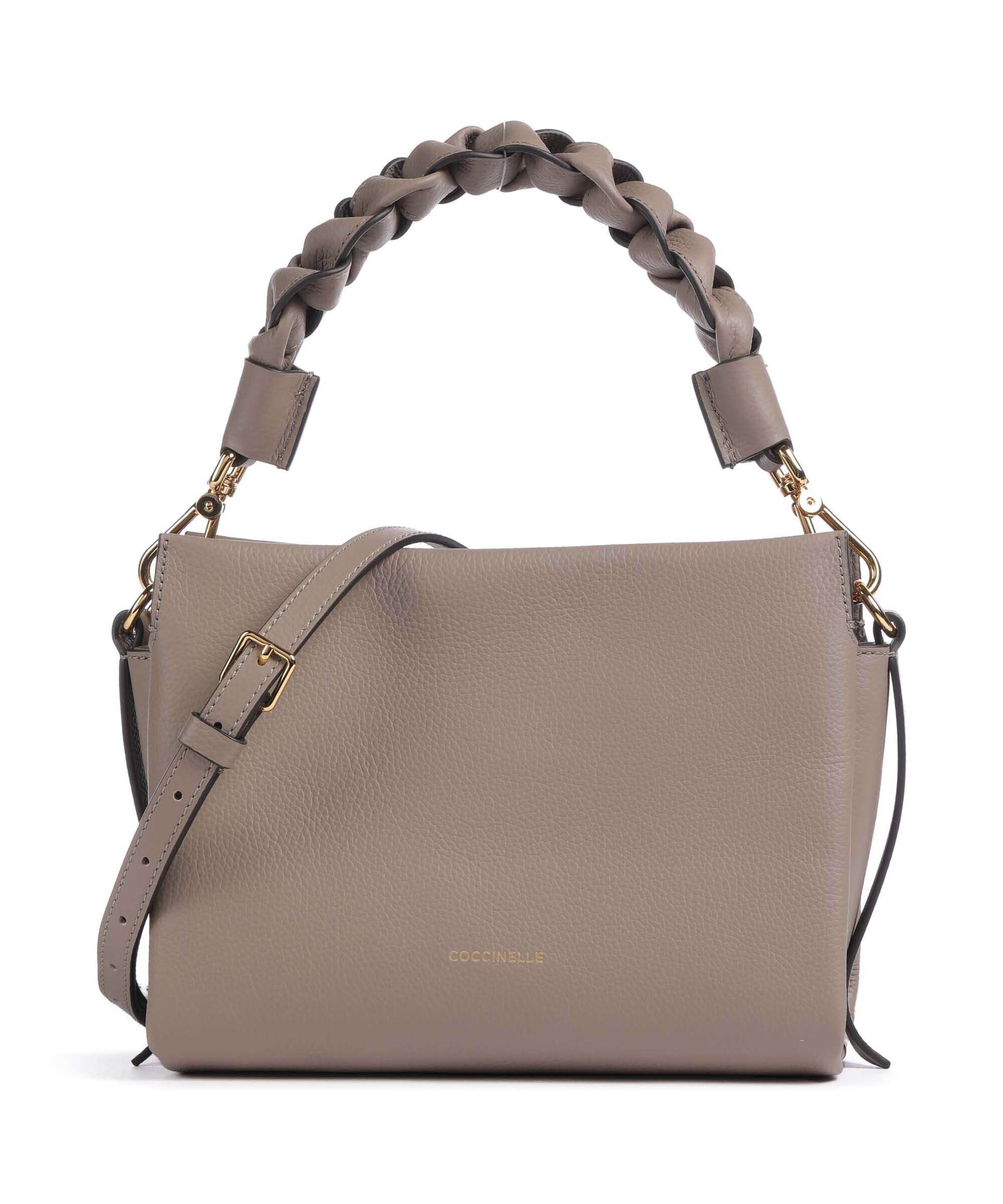 Coccinelle Boheme Grana Double Handtas warm taupe/rosette