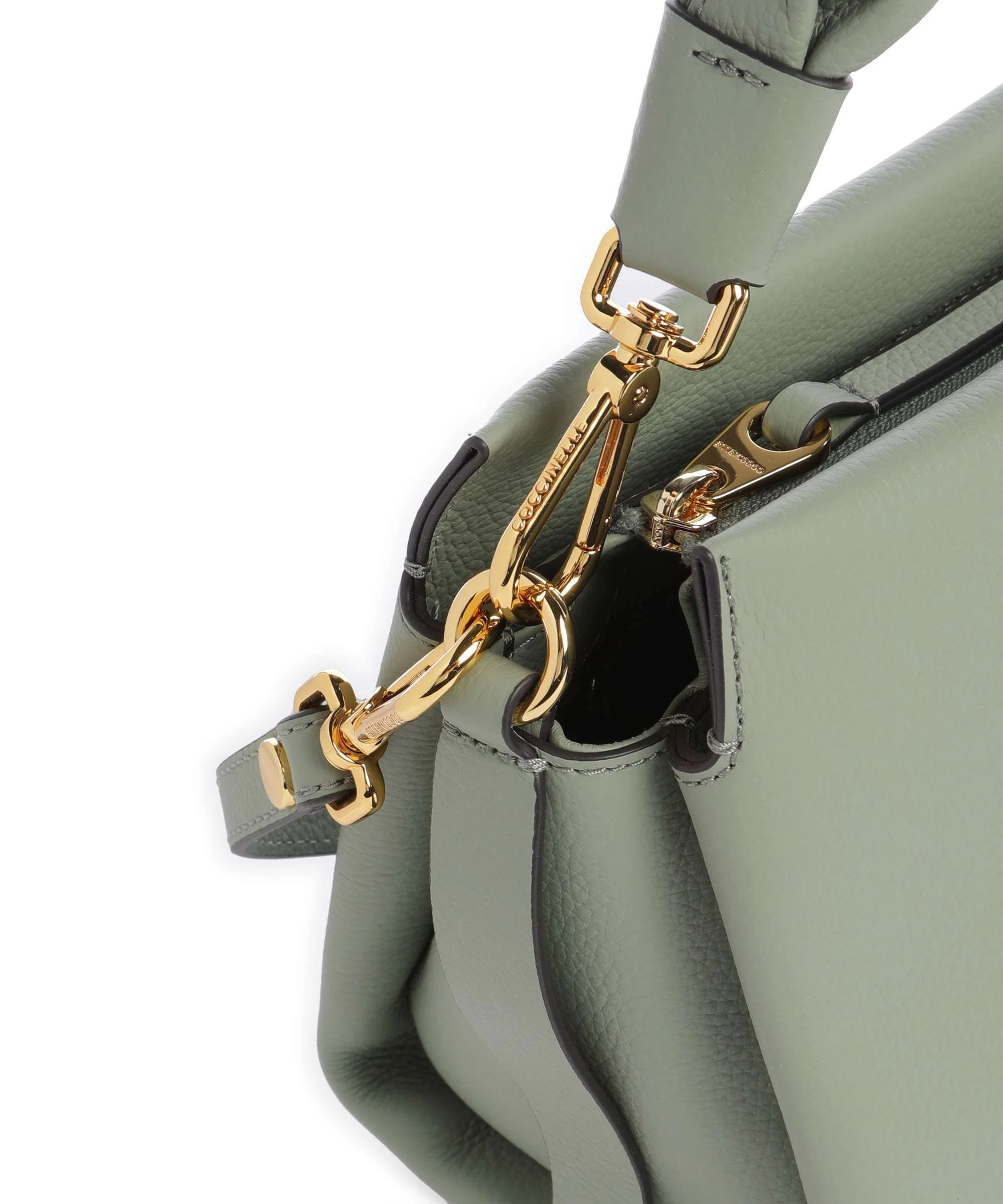 Coccinelle Boheme Grana Double Handtas greenery/rosett - Image 4