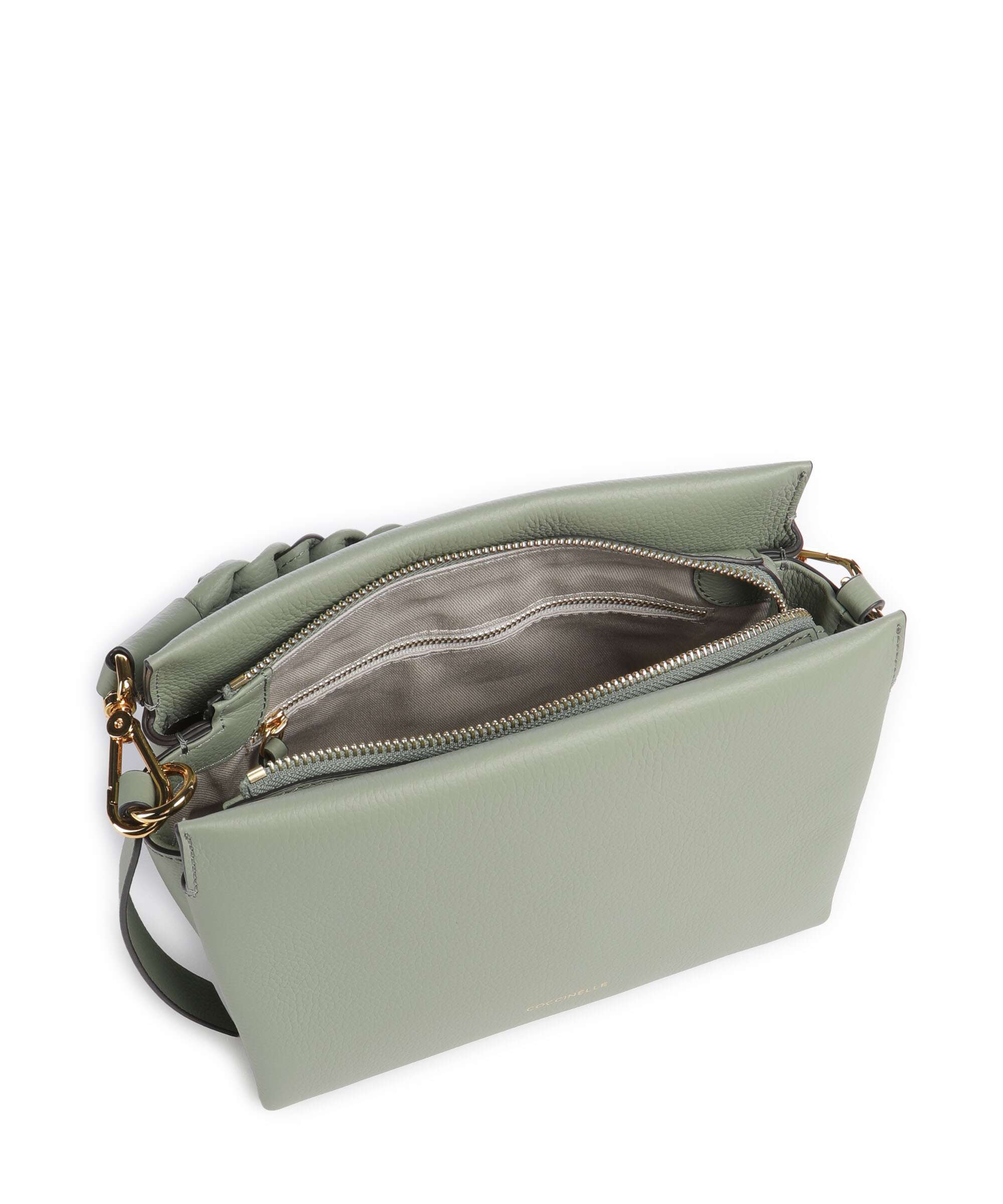 Coccinelle Boheme Grana Double Handtas greenery/rosett - Image 6
