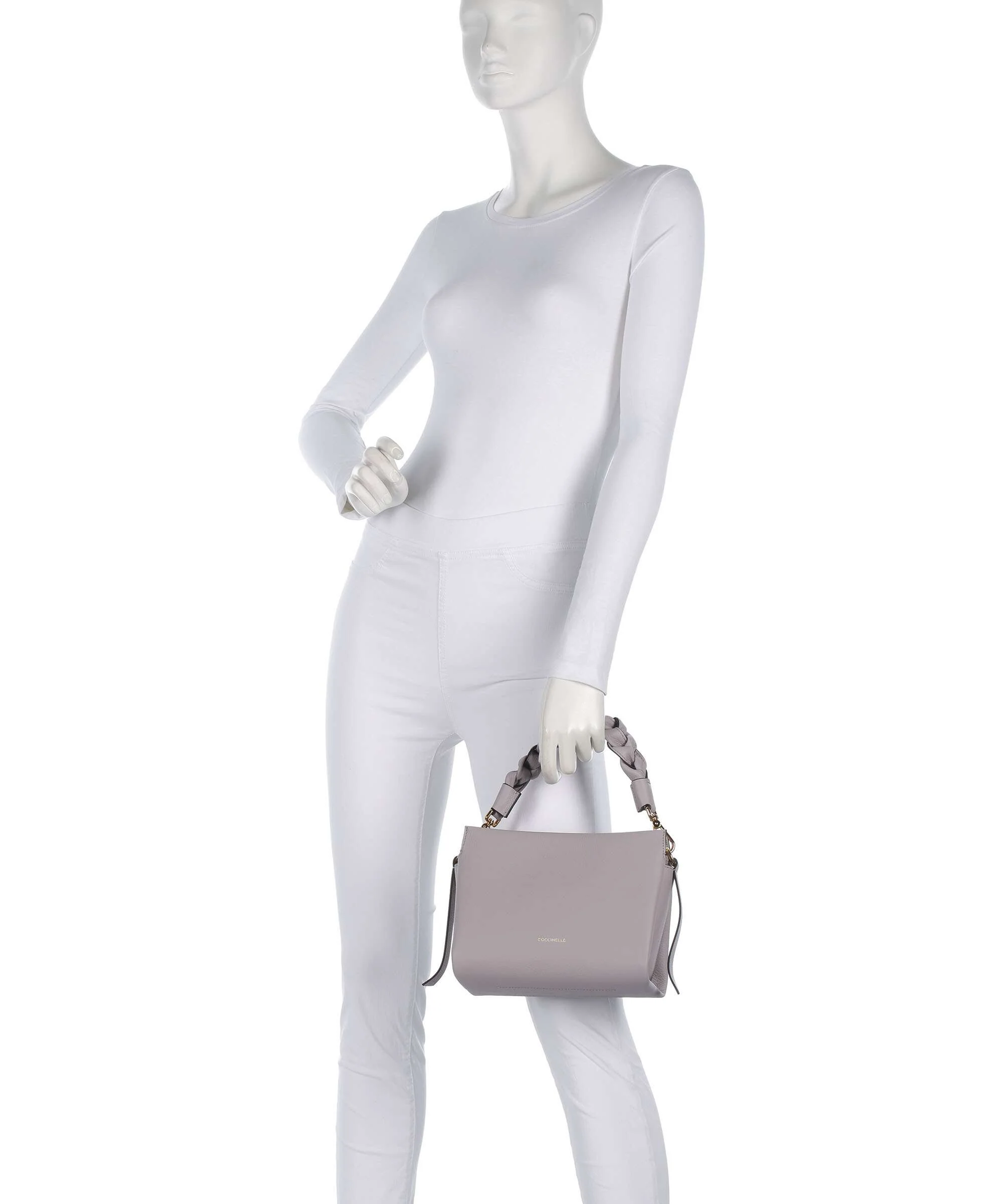 Coccinelle Boheme Grana Double Handtas oyster/pearl - Image 3