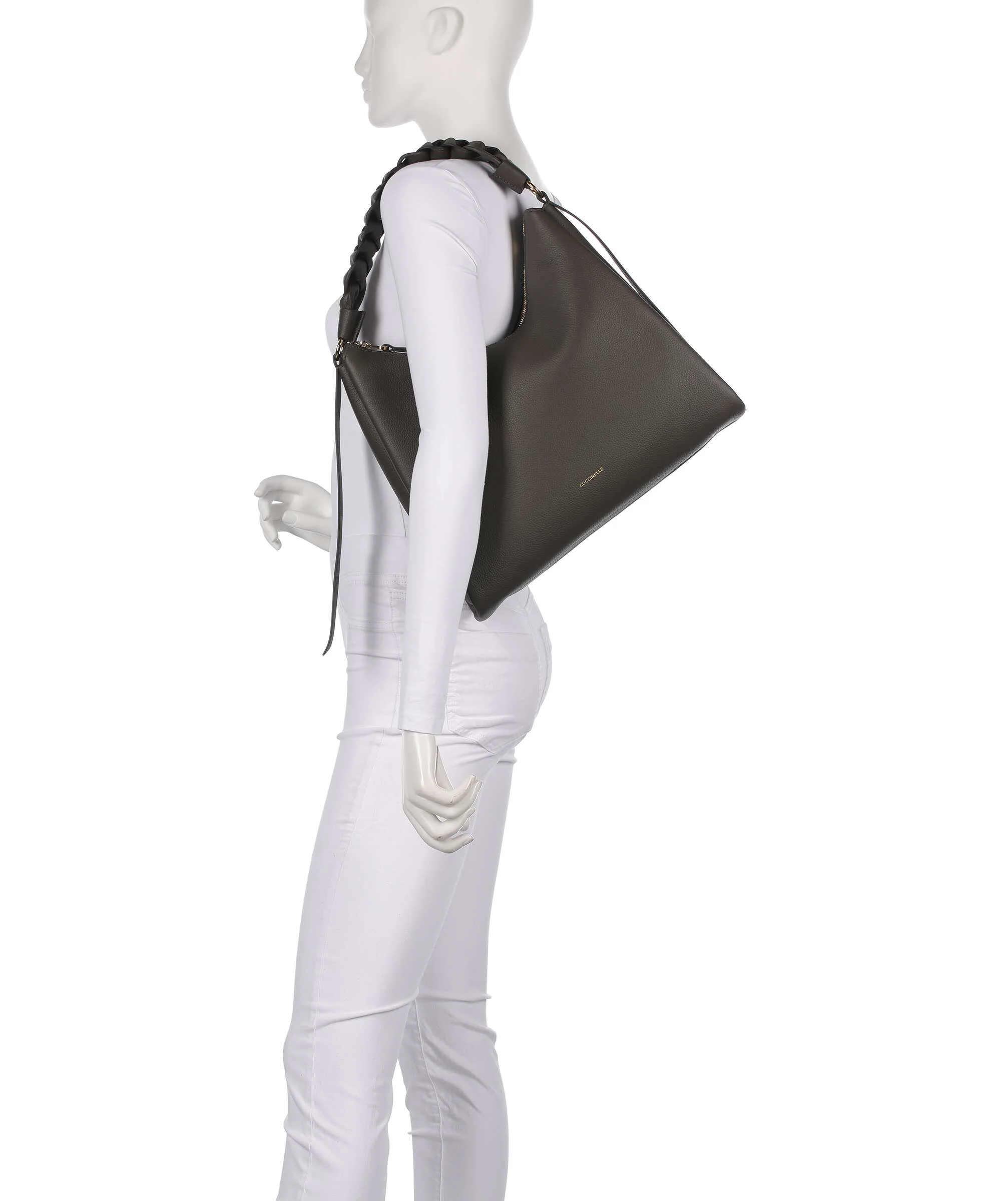 Coccinelle Boheme Grana Double Hobo tas fango/honey - Image 3