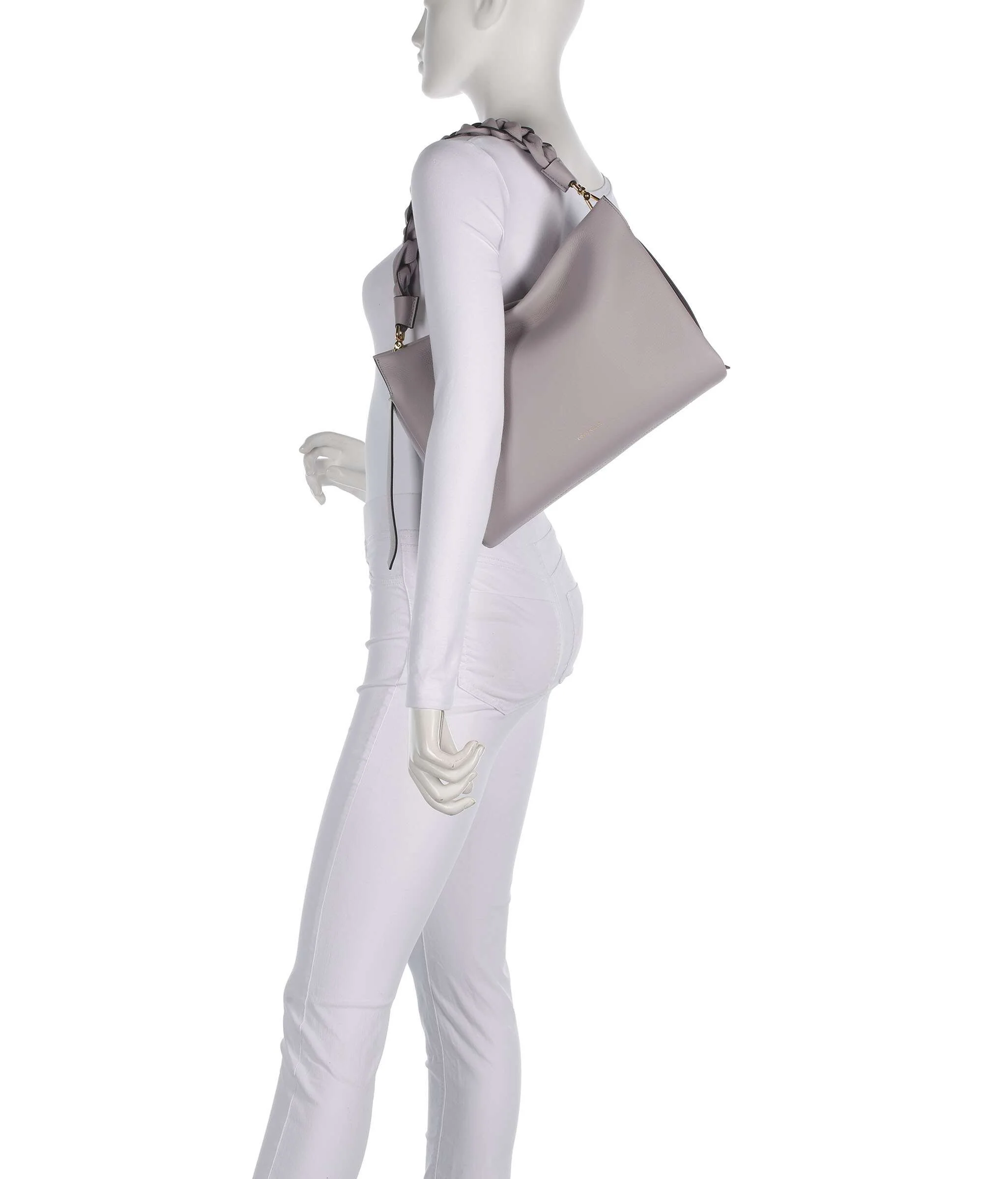 Coccinelle Boheme Grana Double Hobo tas oyster/pearl - Image 3