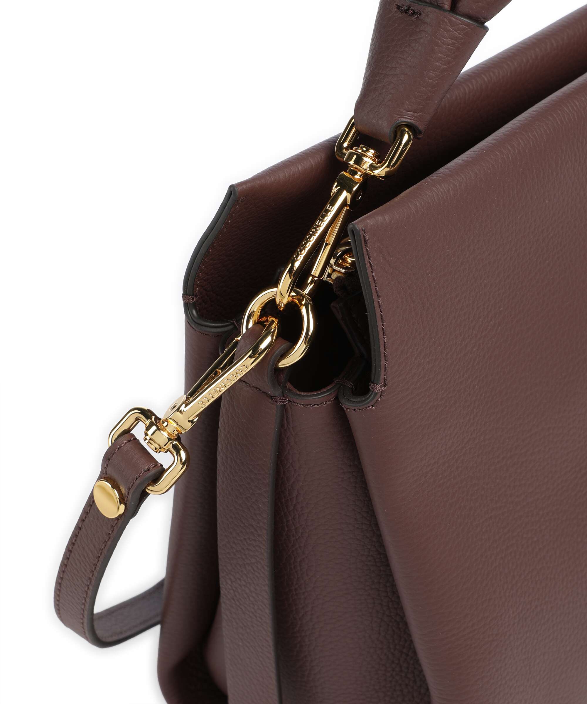 Coccinelle Boheme Grana Double Hobo tas berry/winter rose - Image 5