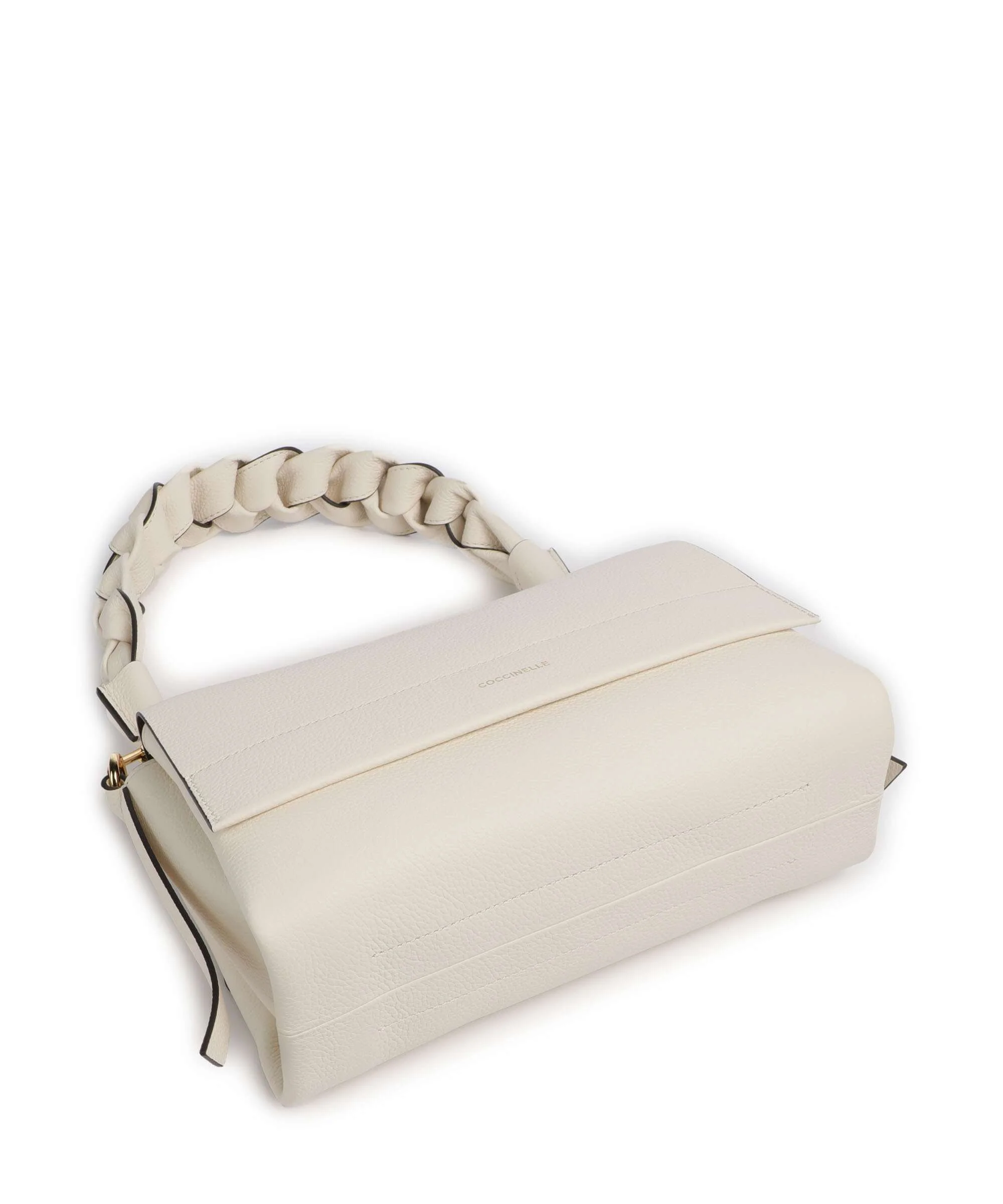 Coccinelle Boheme Grana Double Schoudertas pearl/cognac - Image 5