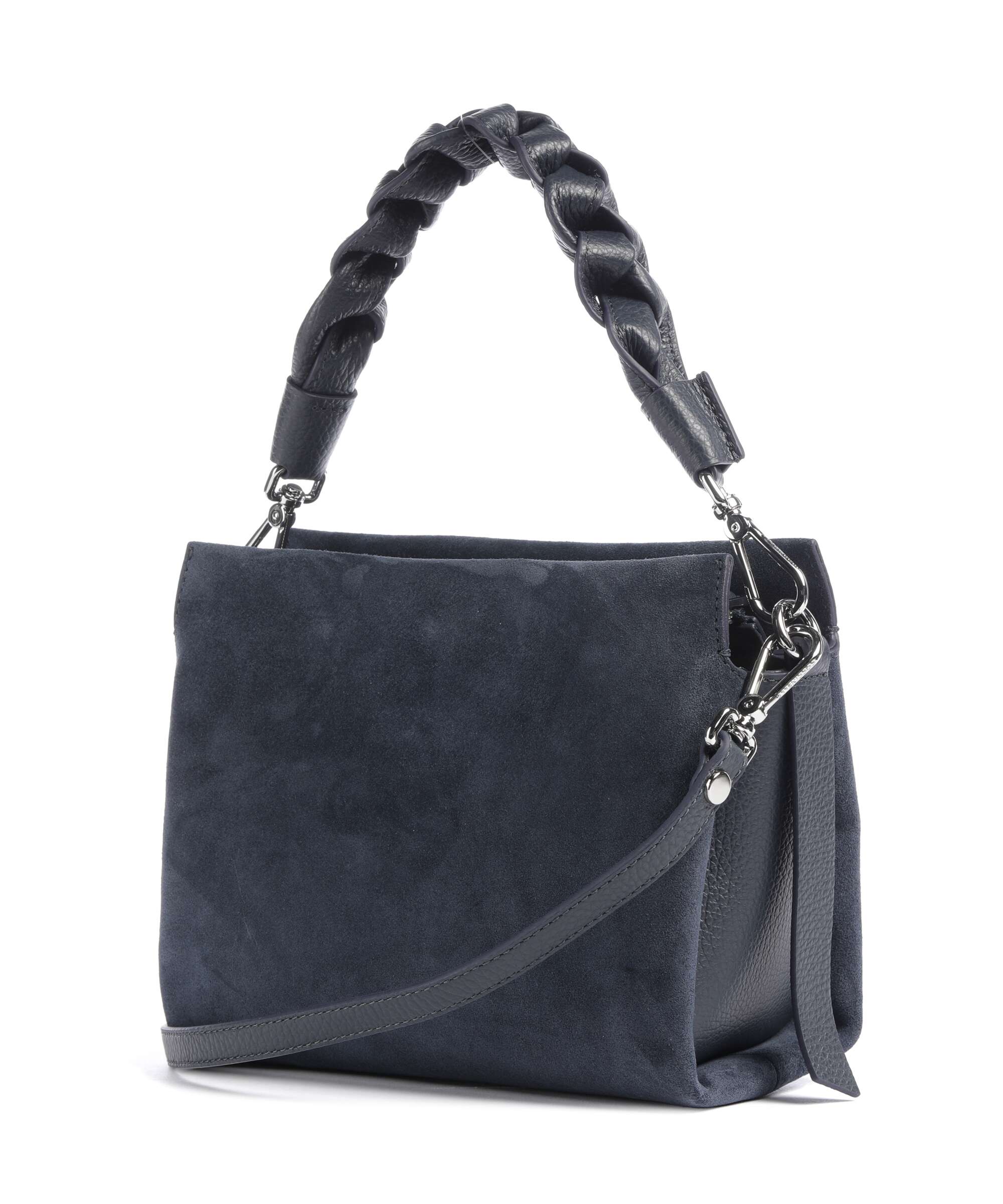 Coccinelle Boheme Suede Handtas midnight blue - Image 2