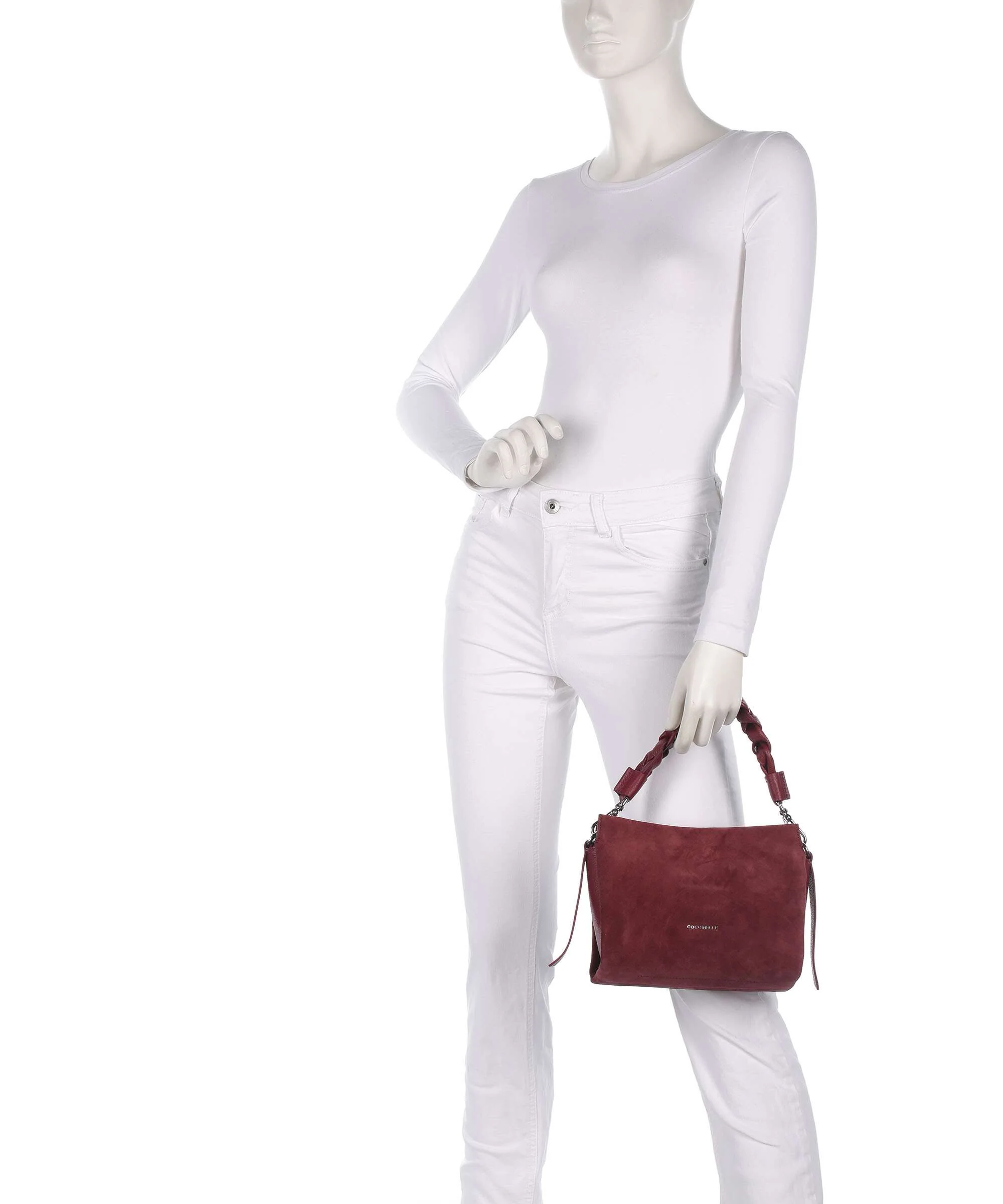 Coccinelle Boheme Suede Handtas ribes - Image 3
