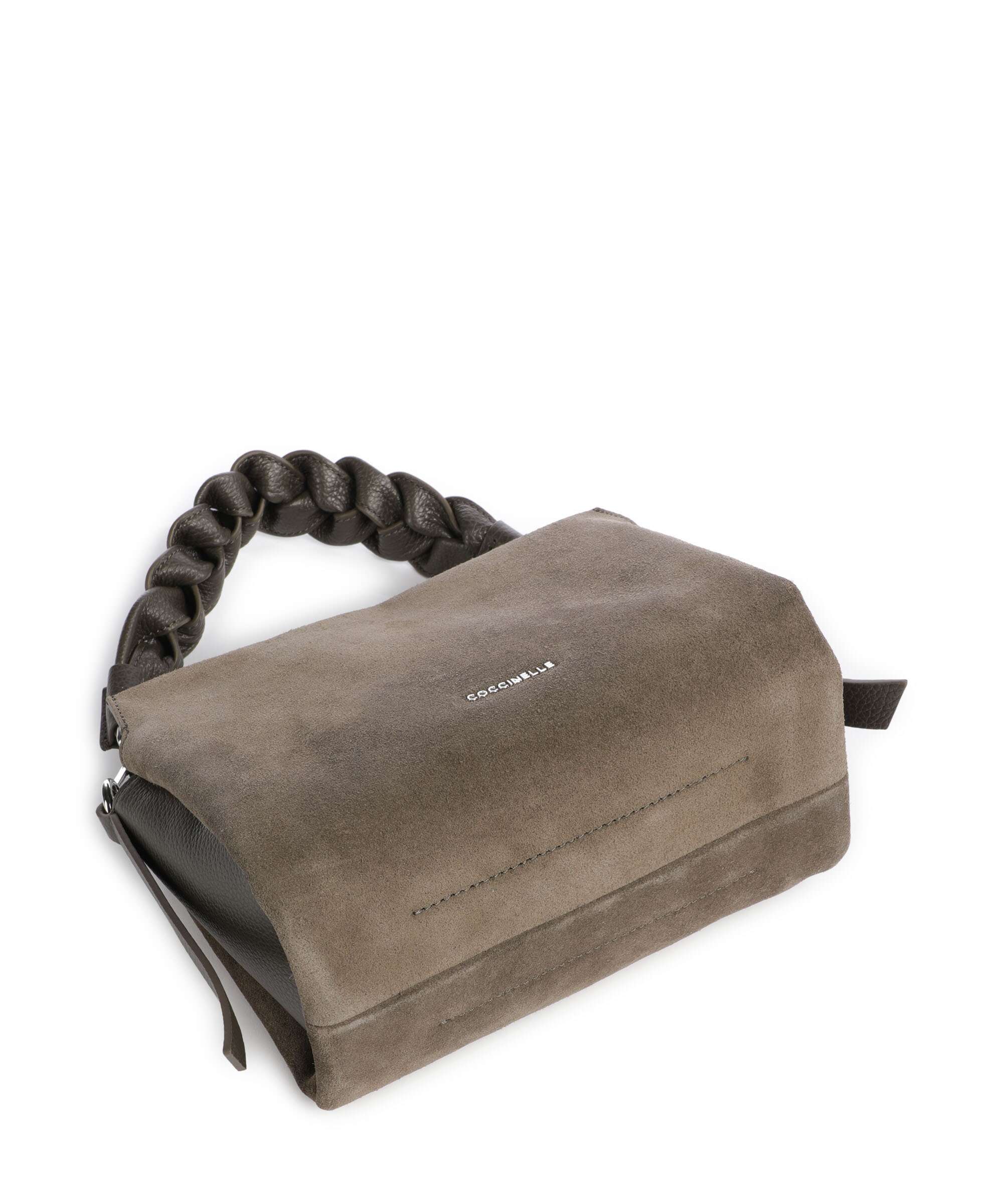 Coccinelle Boheme Suede Handtas fango - Image 5