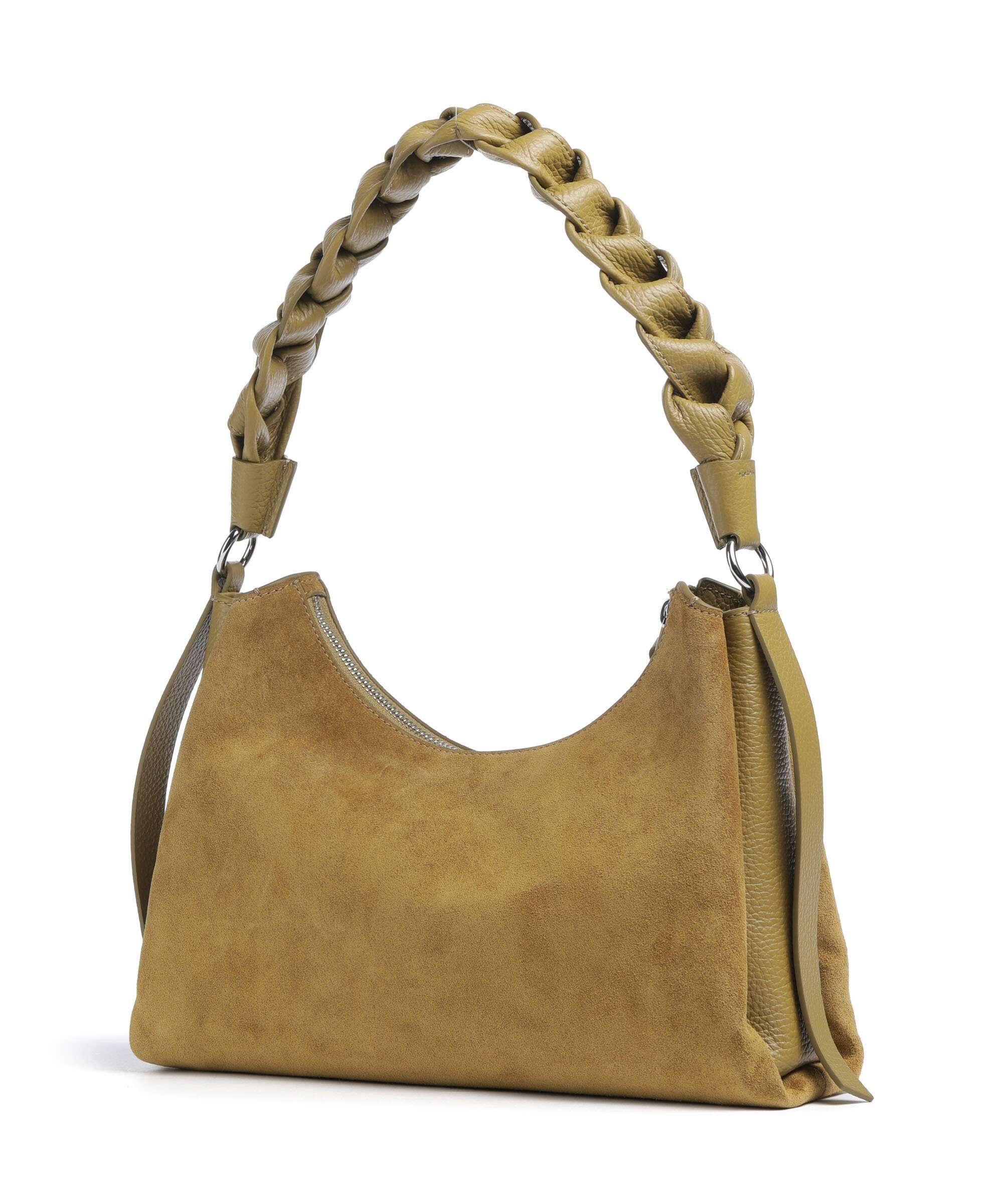 Coccinelle Boheme Suede Schoudertas seagrass - Image 2