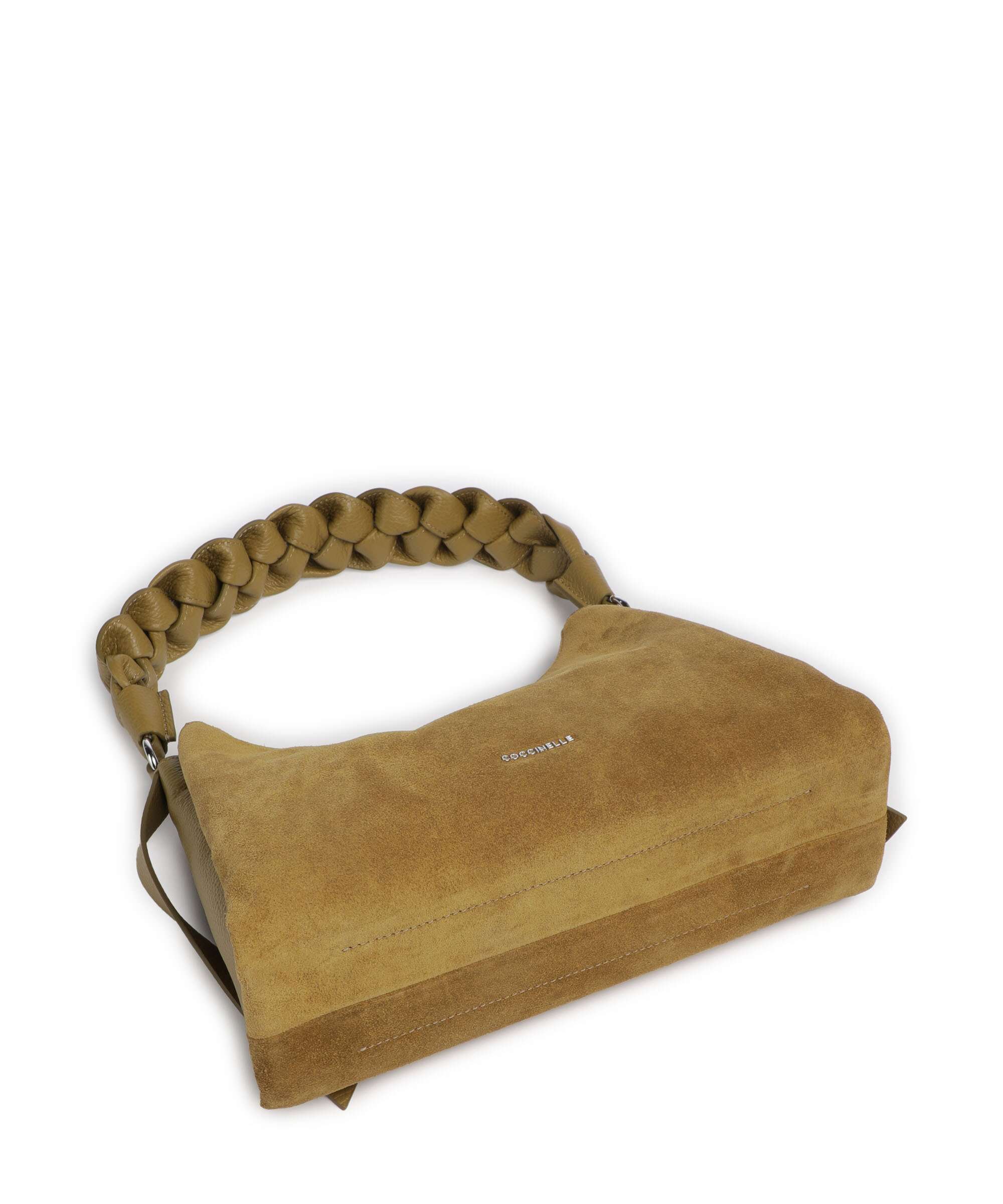 Coccinelle Boheme Suede Schoudertas seagrass - Image 4