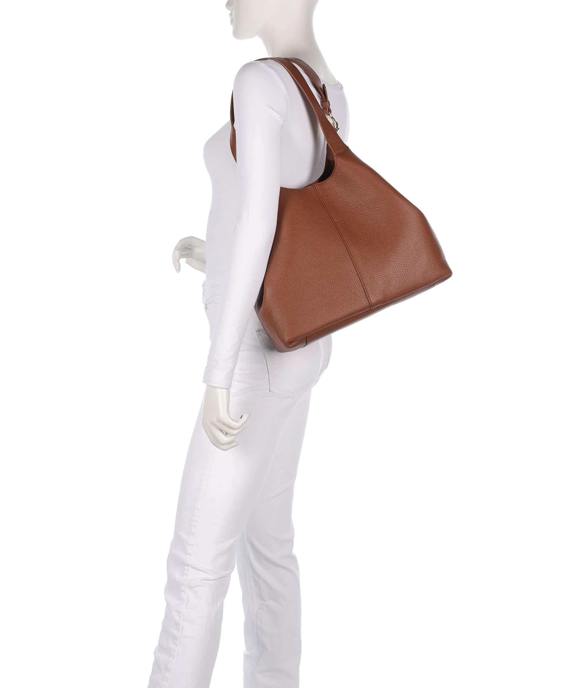 Coccinelle C-Easy Hobo tas cognac - Image 3